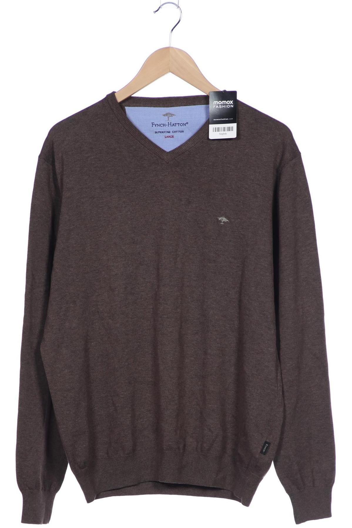 

Fynch Hatton Herren Pullover, braun, Gr. 52