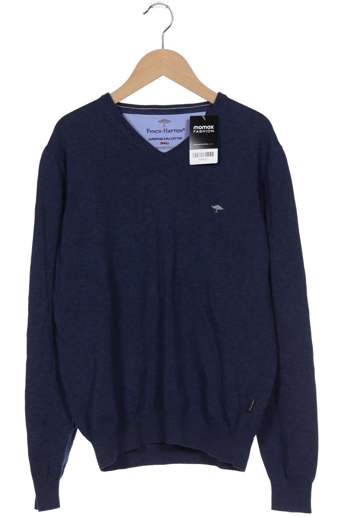 

Fynch Hatton Herren Pullover, marineblau
