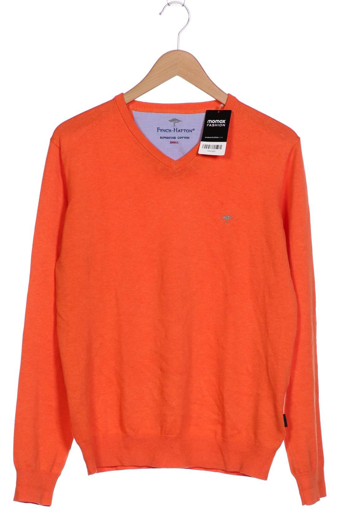 

Fynch Hatton Herren Pullover, orange