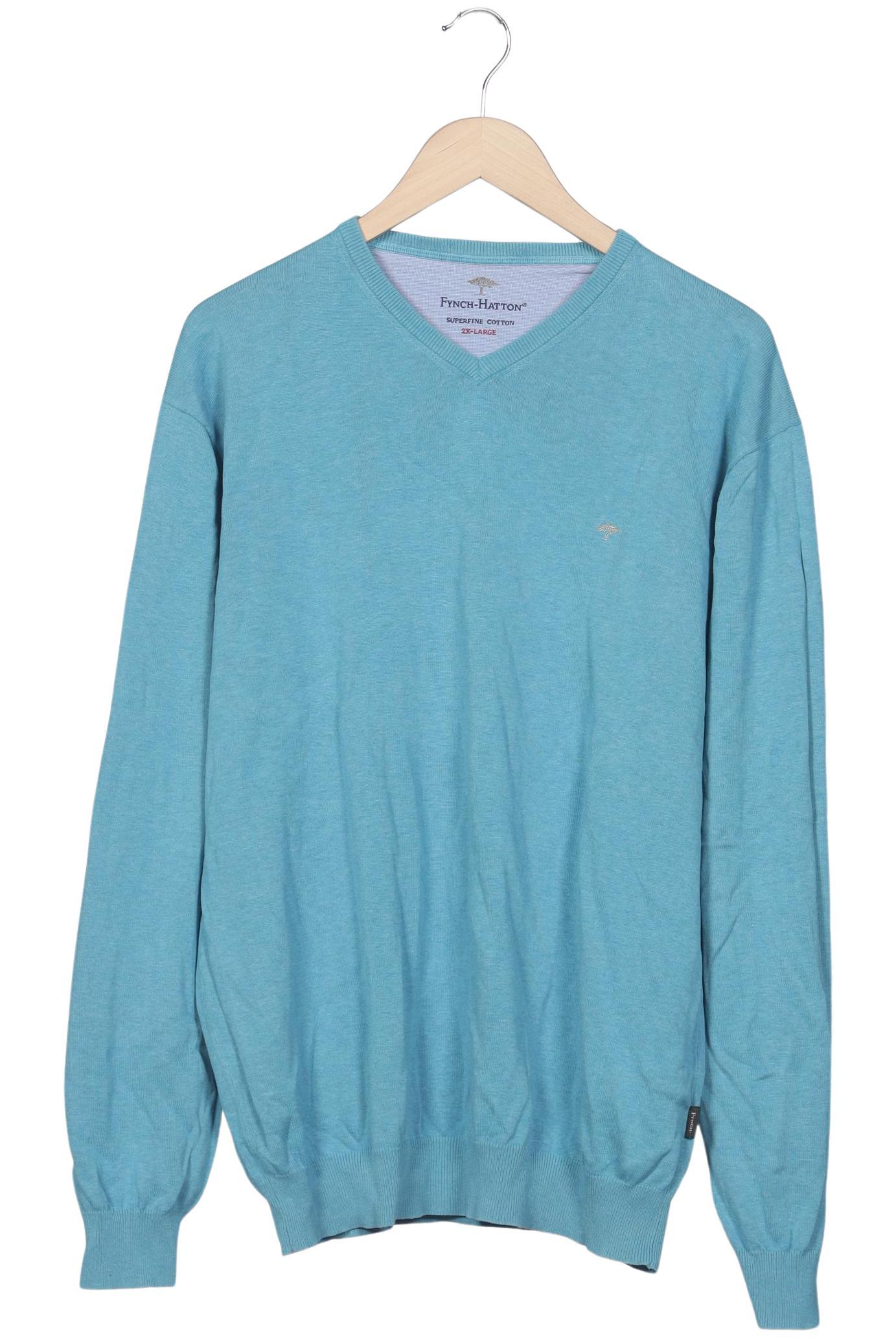 

Fynch Hatton Herren Pullover, hellblau, Gr. 56