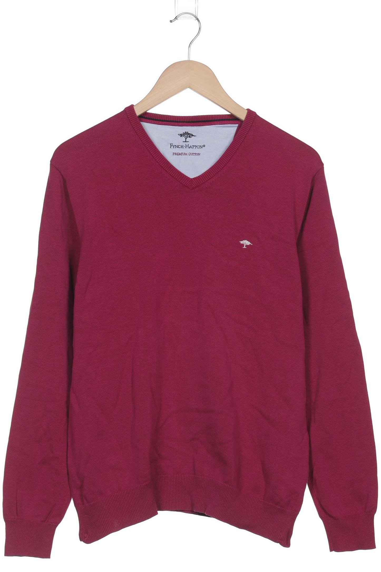 Thumbnail - Fynch Hatton Herren Pullover, bordeaux, Gr. 46