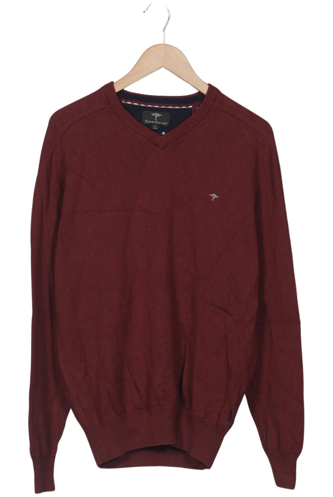 

Fynch Hatton Herren Pullover, bordeaux, Gr. 52