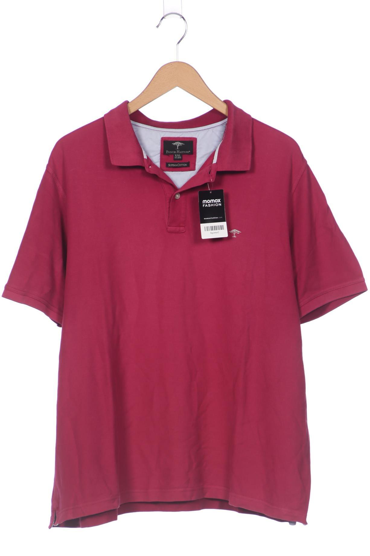 

Fynch Hatton Herren Poloshirt, pink, Gr. 56