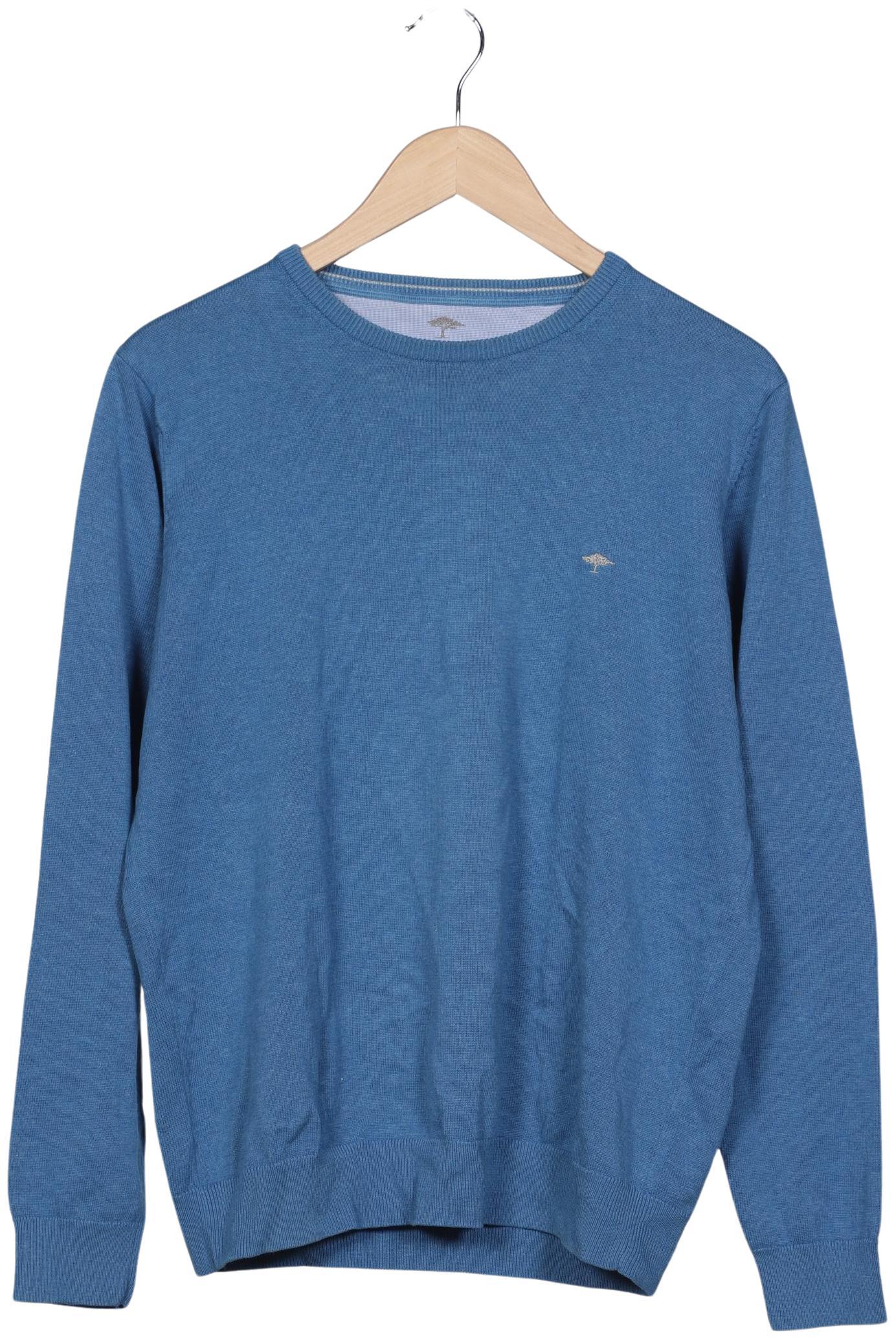 

Fynch Hatton Herren Pullover, blau, Gr. 48