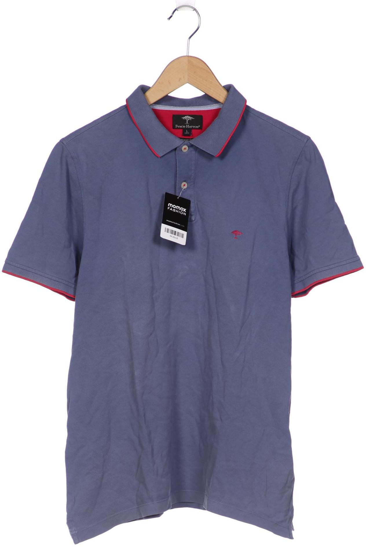 

Fynch Hatton Herren Poloshirt, blau