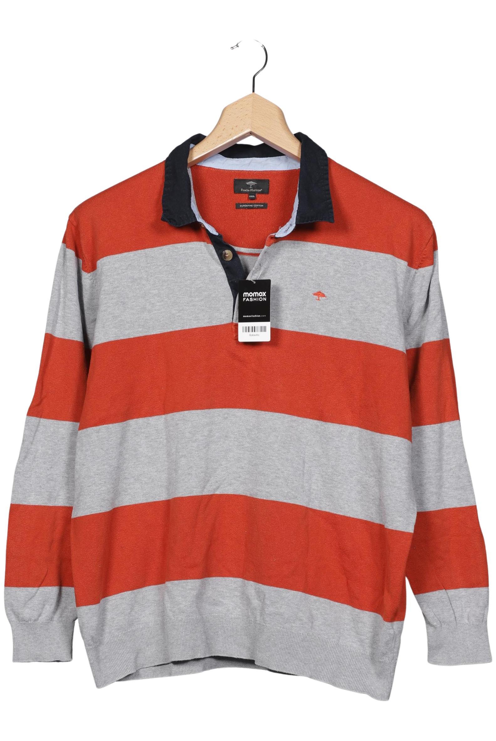 Thumbnail - Fynch Hatton Herren Poloshirt, orange, Gr. 58