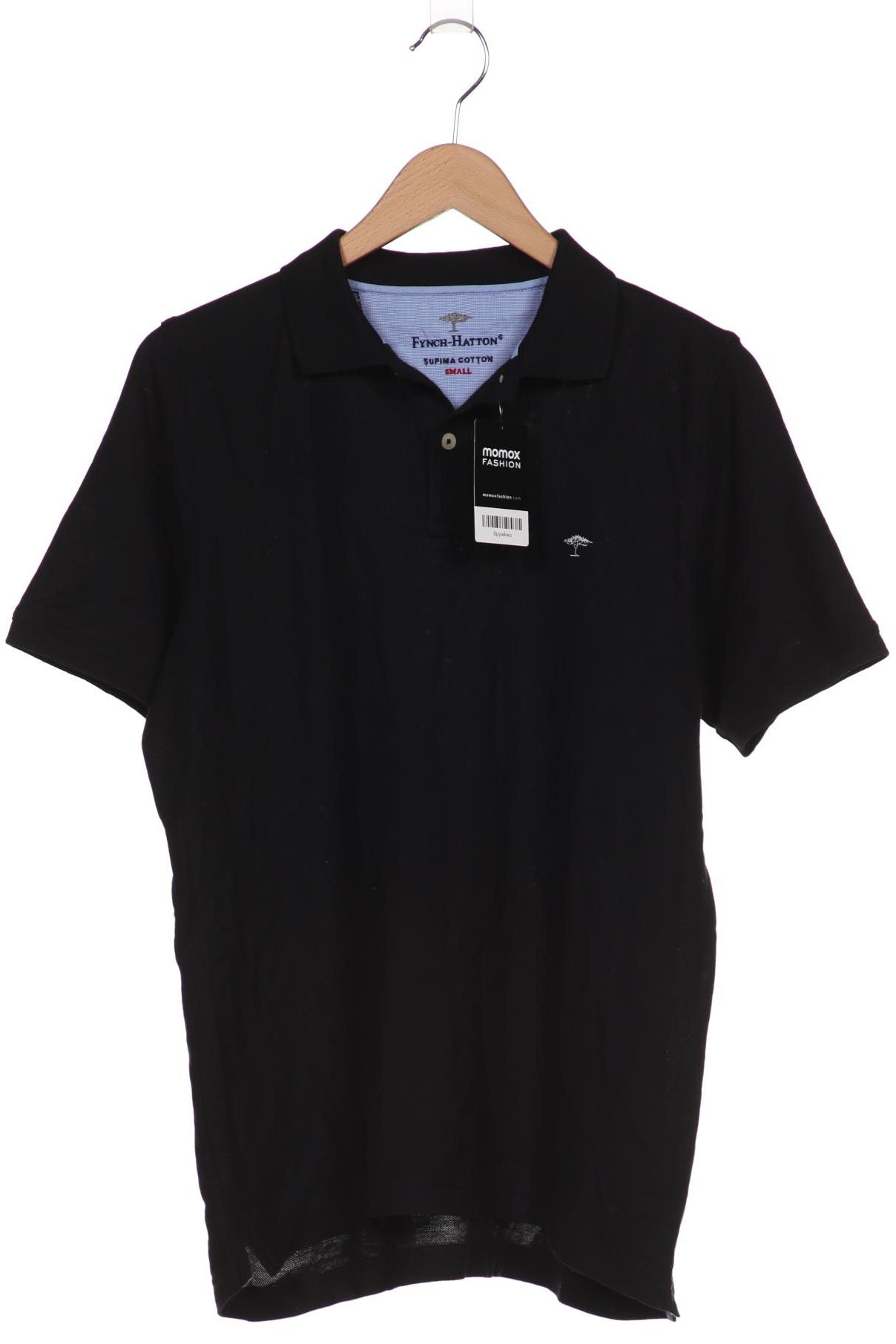 

Fynch Hatton Herren Poloshirt, schwarz