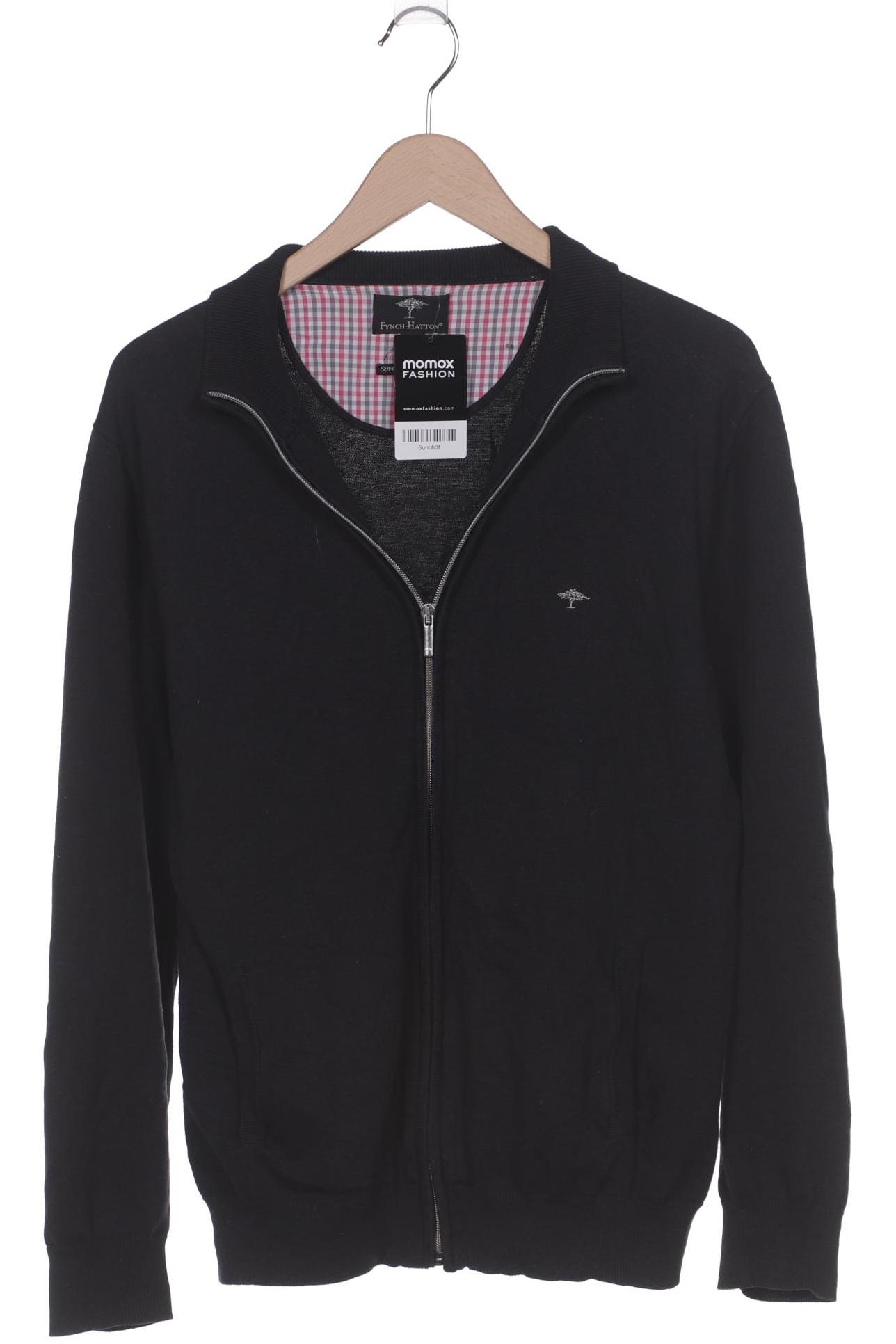 

Fynch Hatton Herren Strickjacke, schwarz, Gr. 52