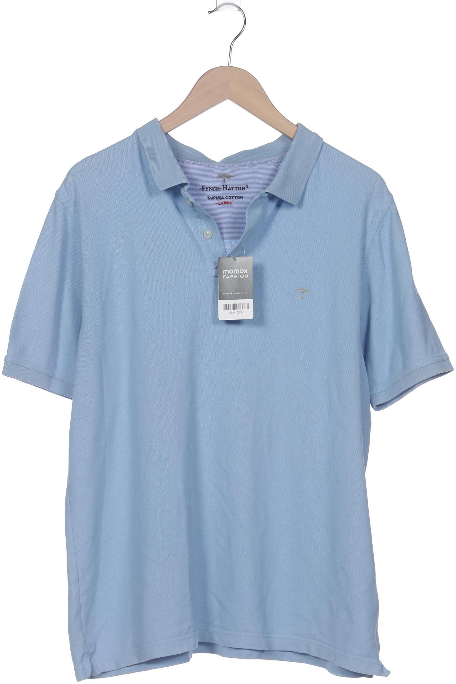 

Fynch Hatton Herren Poloshirt, blau, Gr. 52