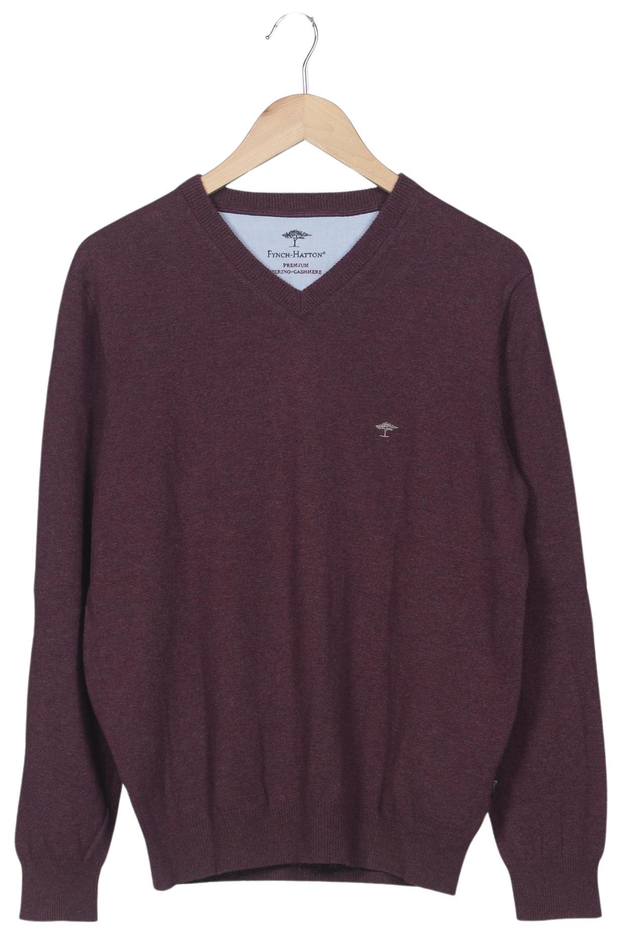 

Fynch Hatton Herren Pullover, bordeaux, Gr. 48