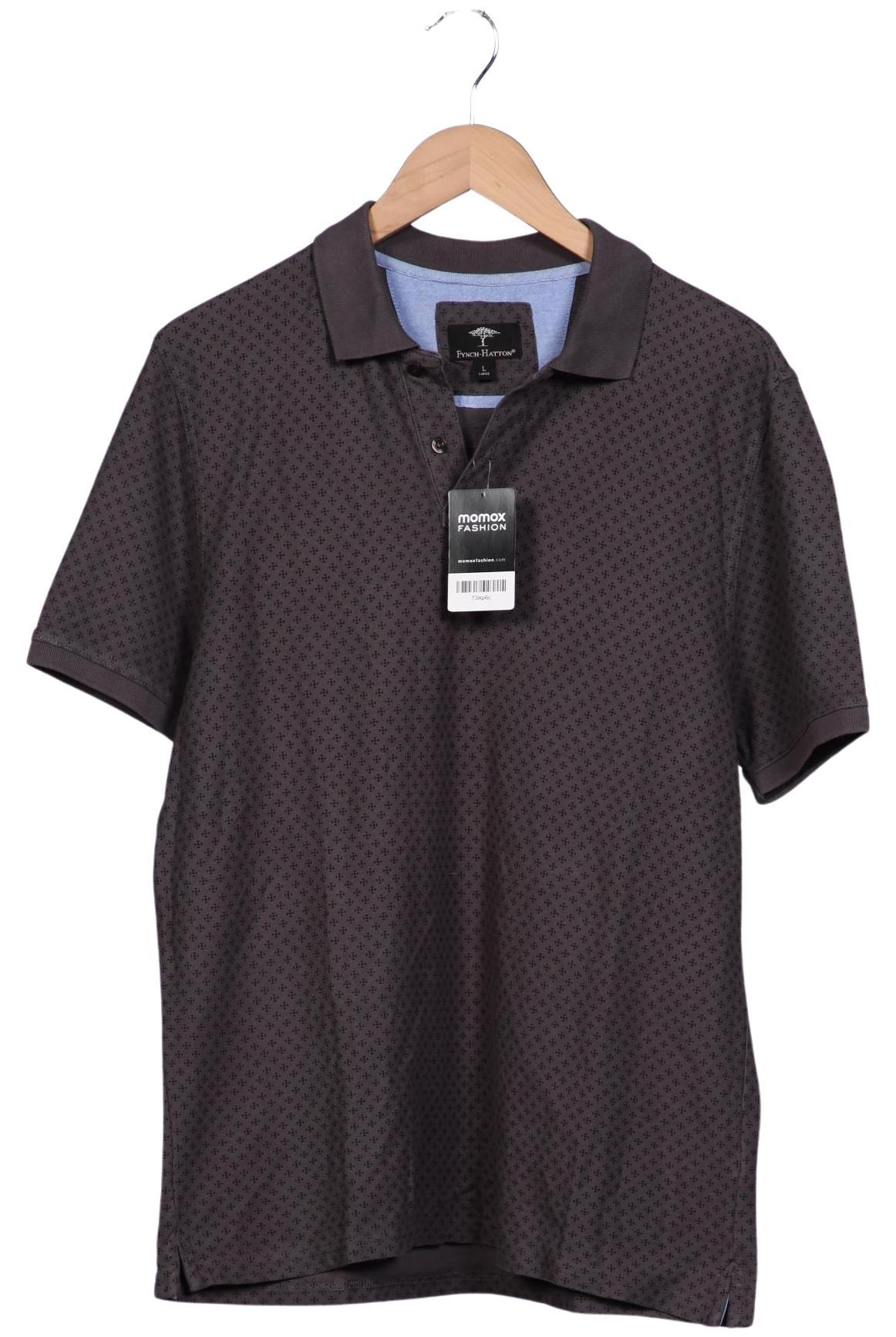

Fynch Hatton Herren Poloshirt, grau, Gr. 52