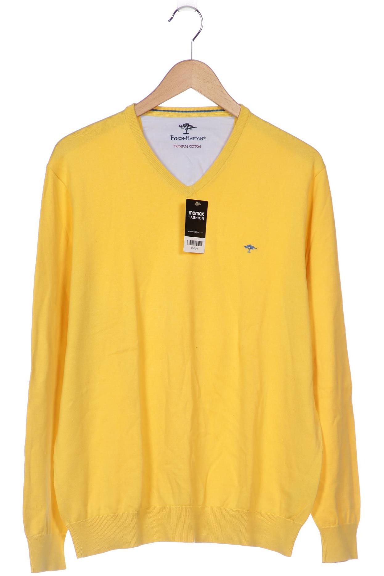 

Fynch Hatton Herren Pullover, gelb