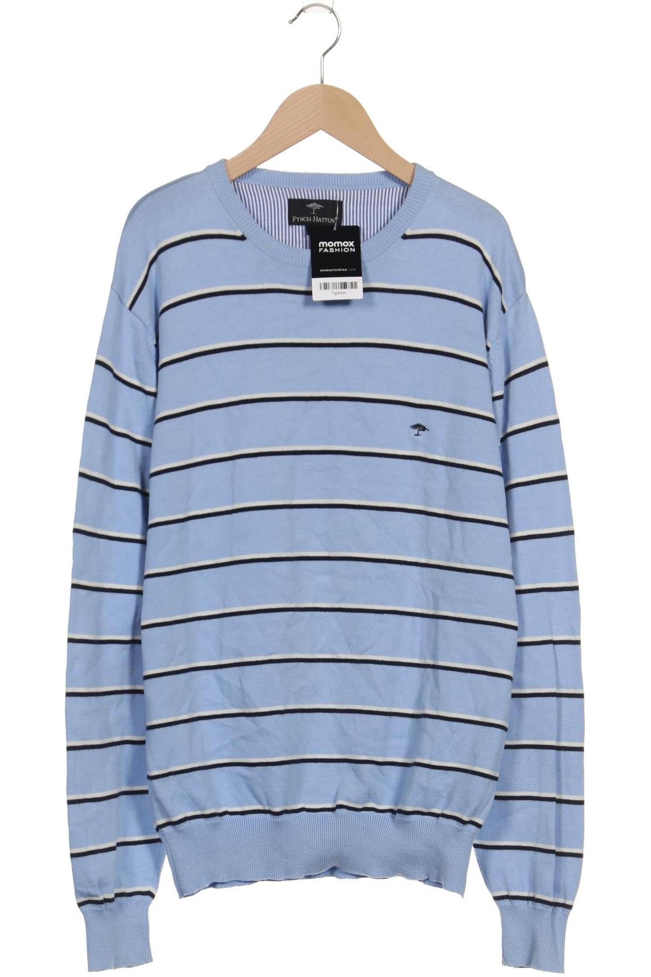 Thumbnail - Fynch Hatton Herren Pullover, hellblau, Gr. 64