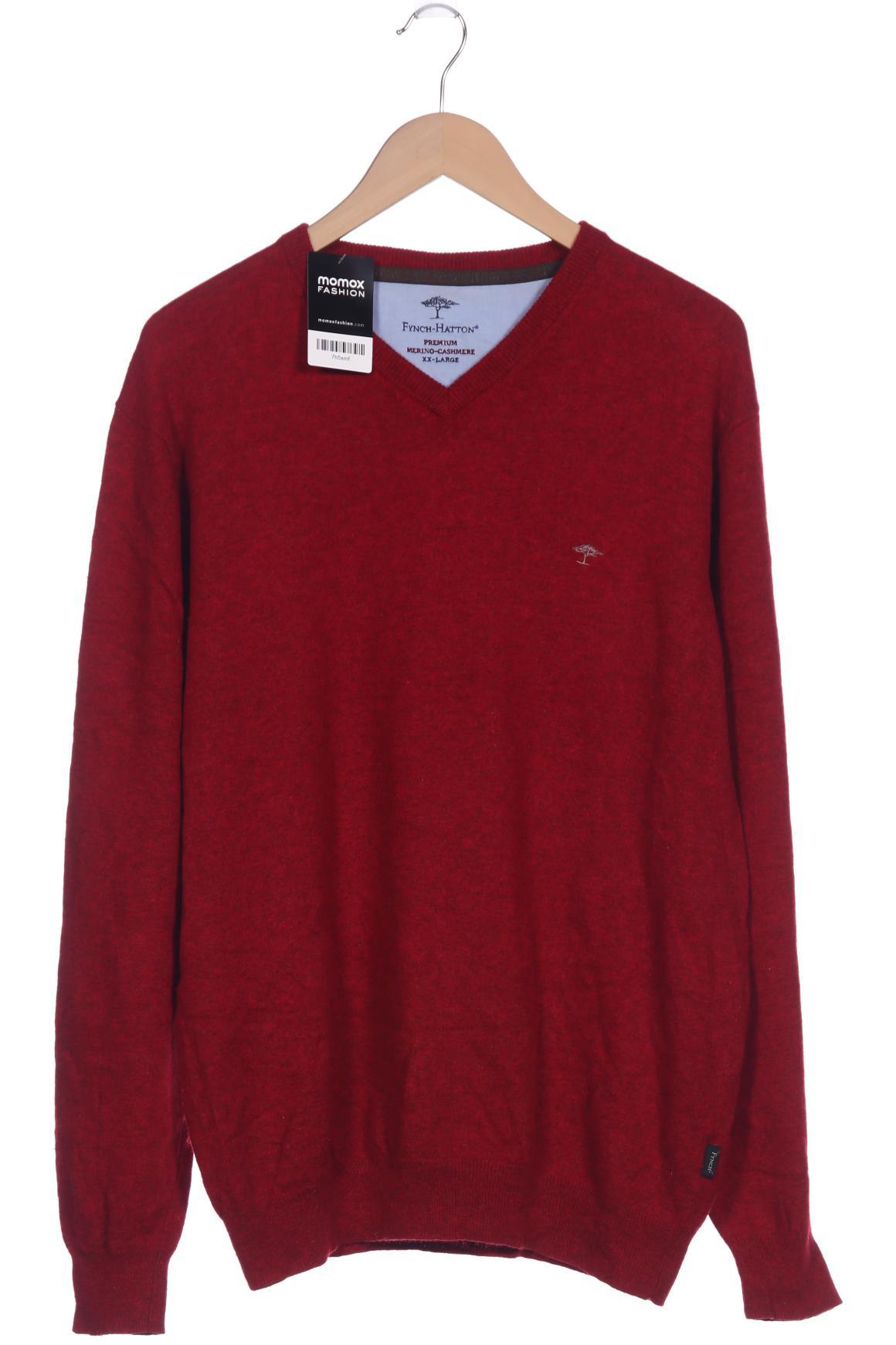 

Fynch Hatton Herren Pullover, rot, Gr. 56