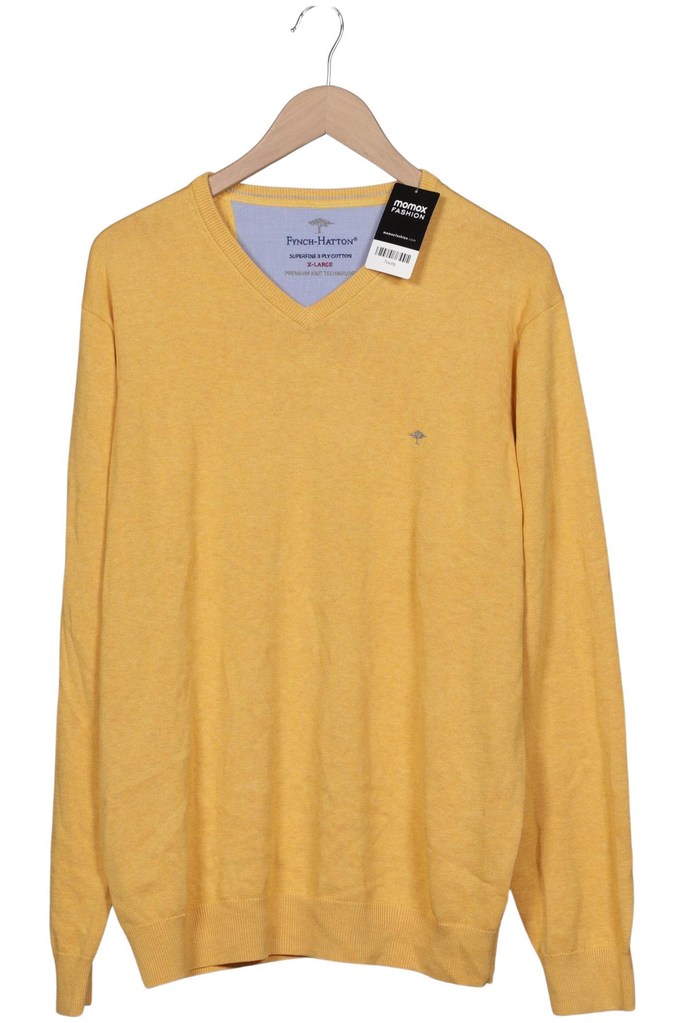 

Fynch Hatton Herren Pullover, gelb, Gr. 54