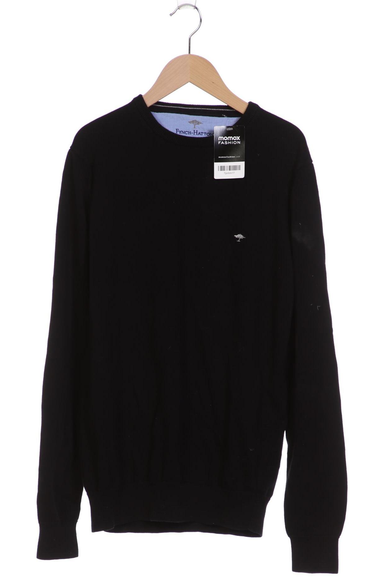 

Fynch Hatton Herren Pullover, schwarz, Gr. 48