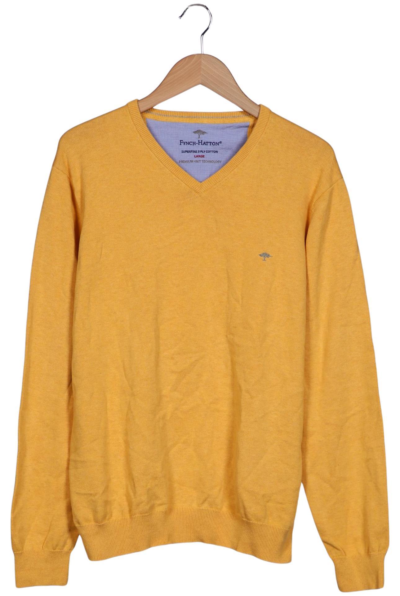 

Fynch Hatton Herren Pullover, orange, Gr. 52