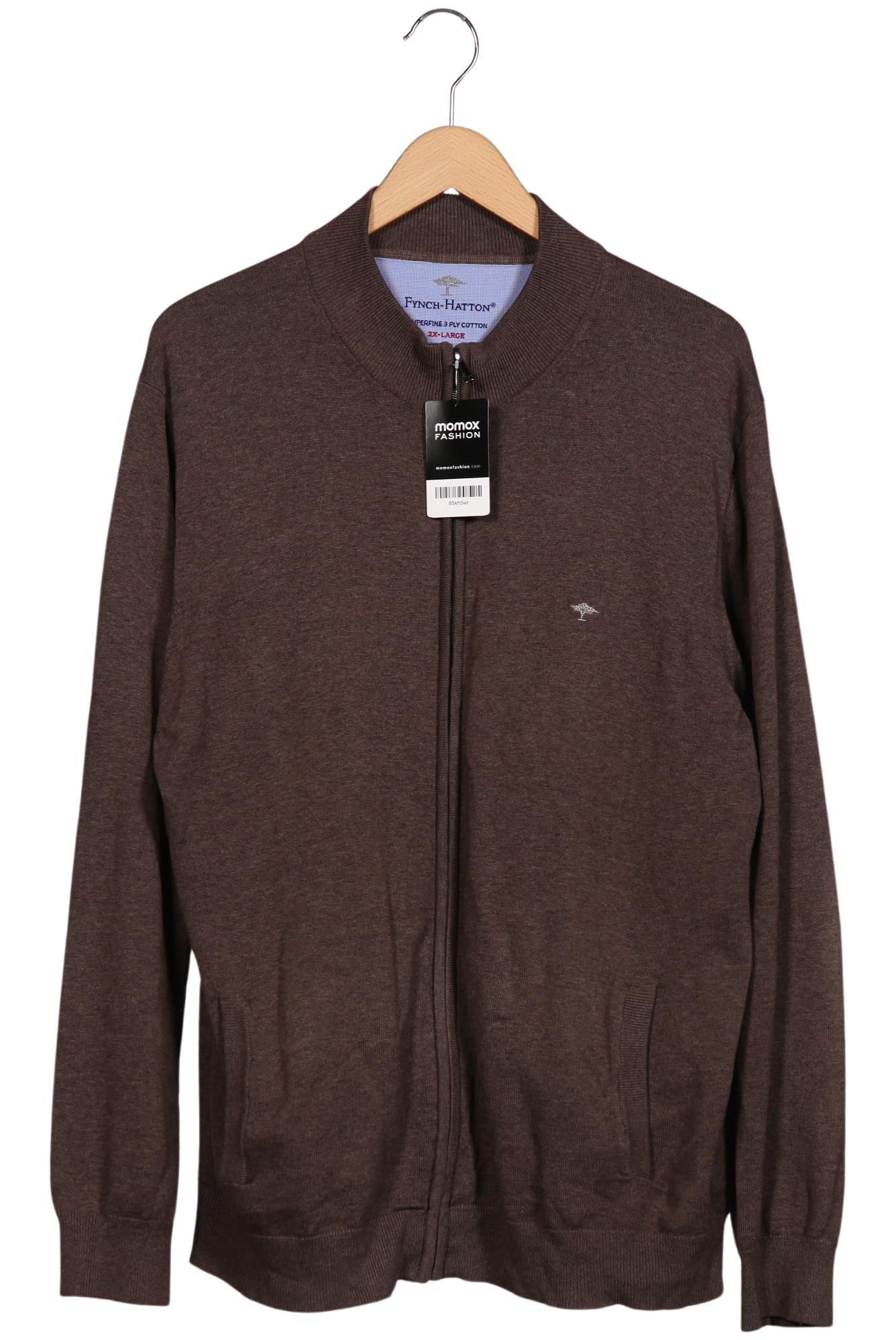 

Fynch Hatton Herren Strickjacke, braun, Gr. 56