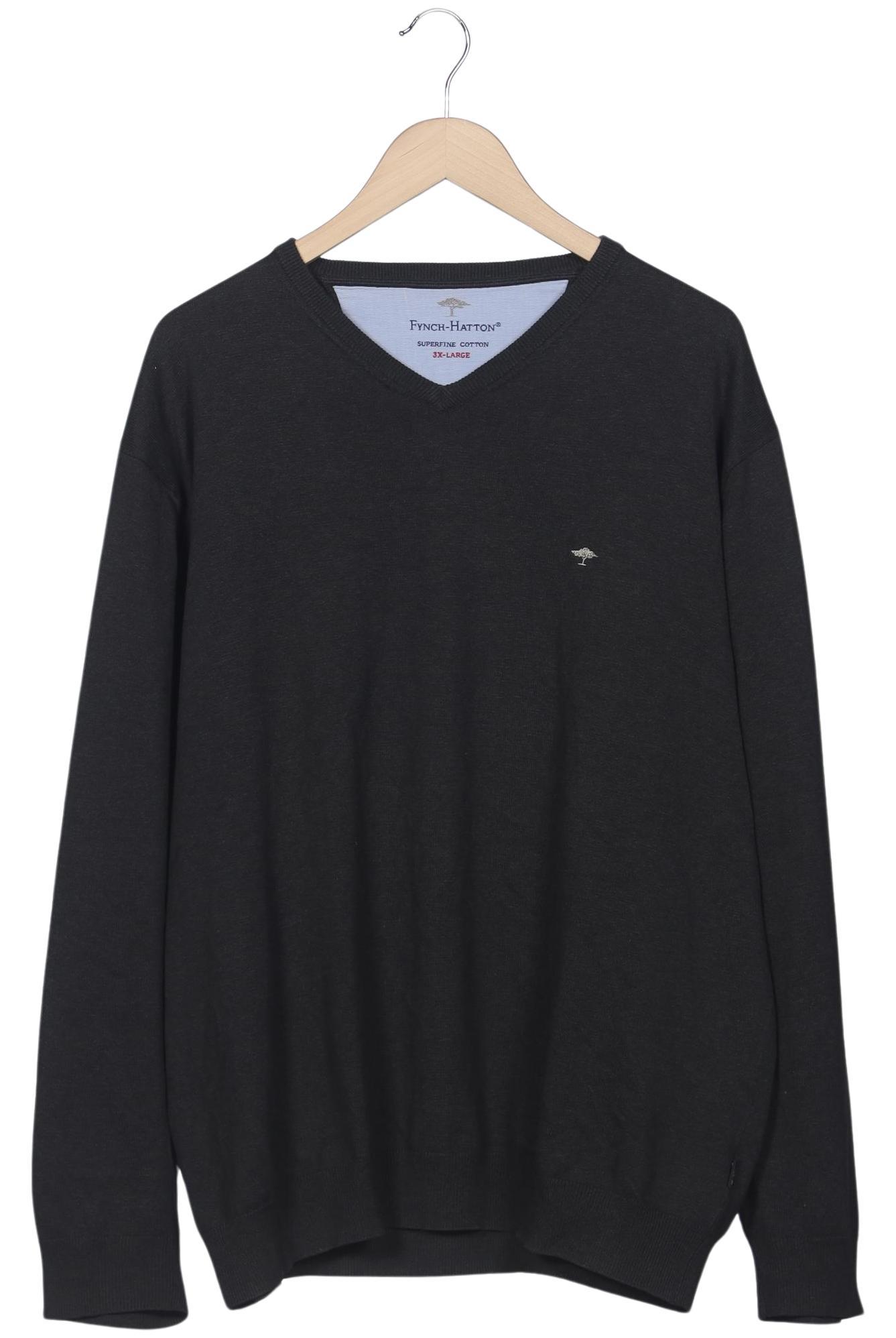 

Fynch Hatton Herren Pullover, schwarz, Gr. 58