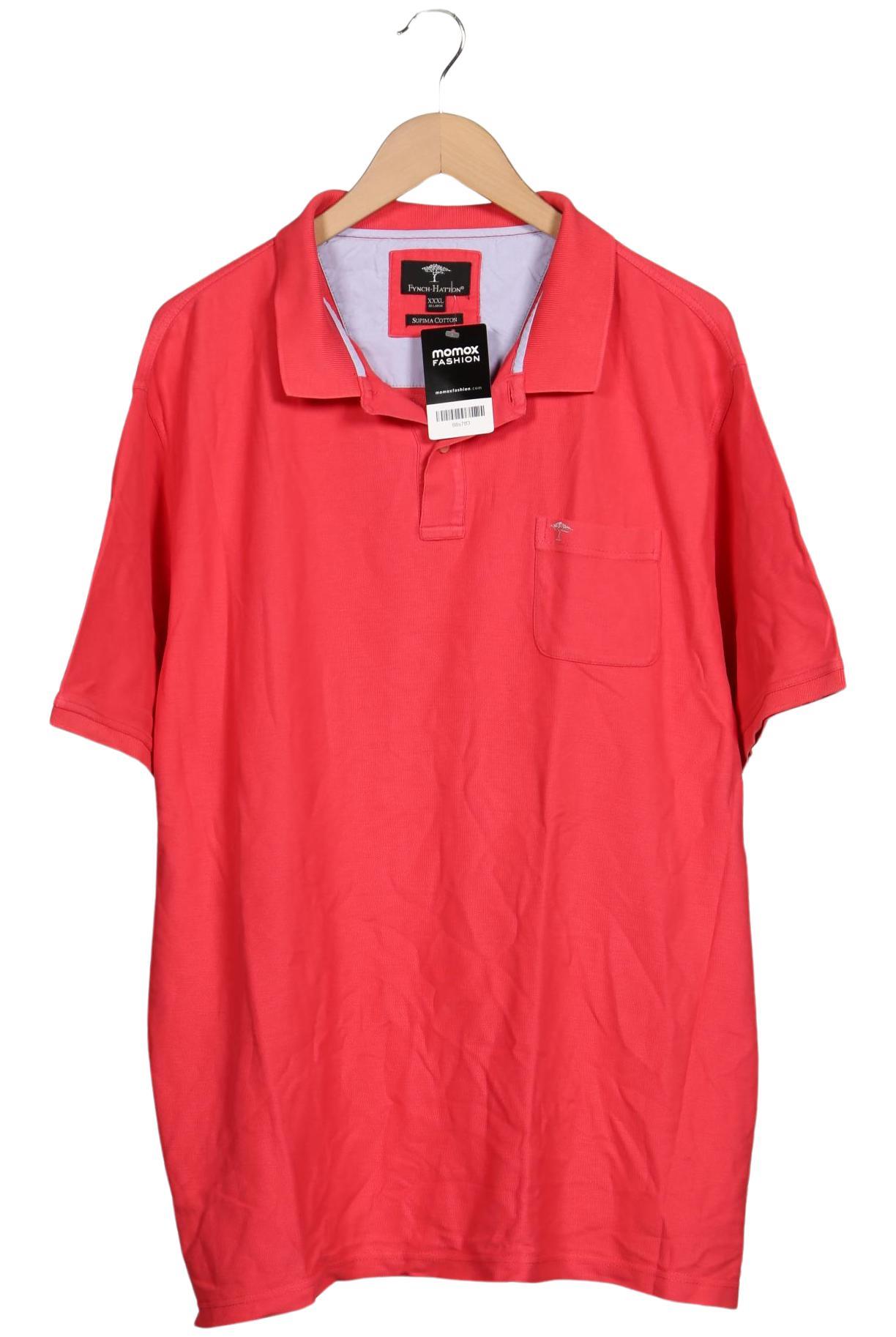 

Fynch Hatton Herren Poloshirt, pink, Gr. 58