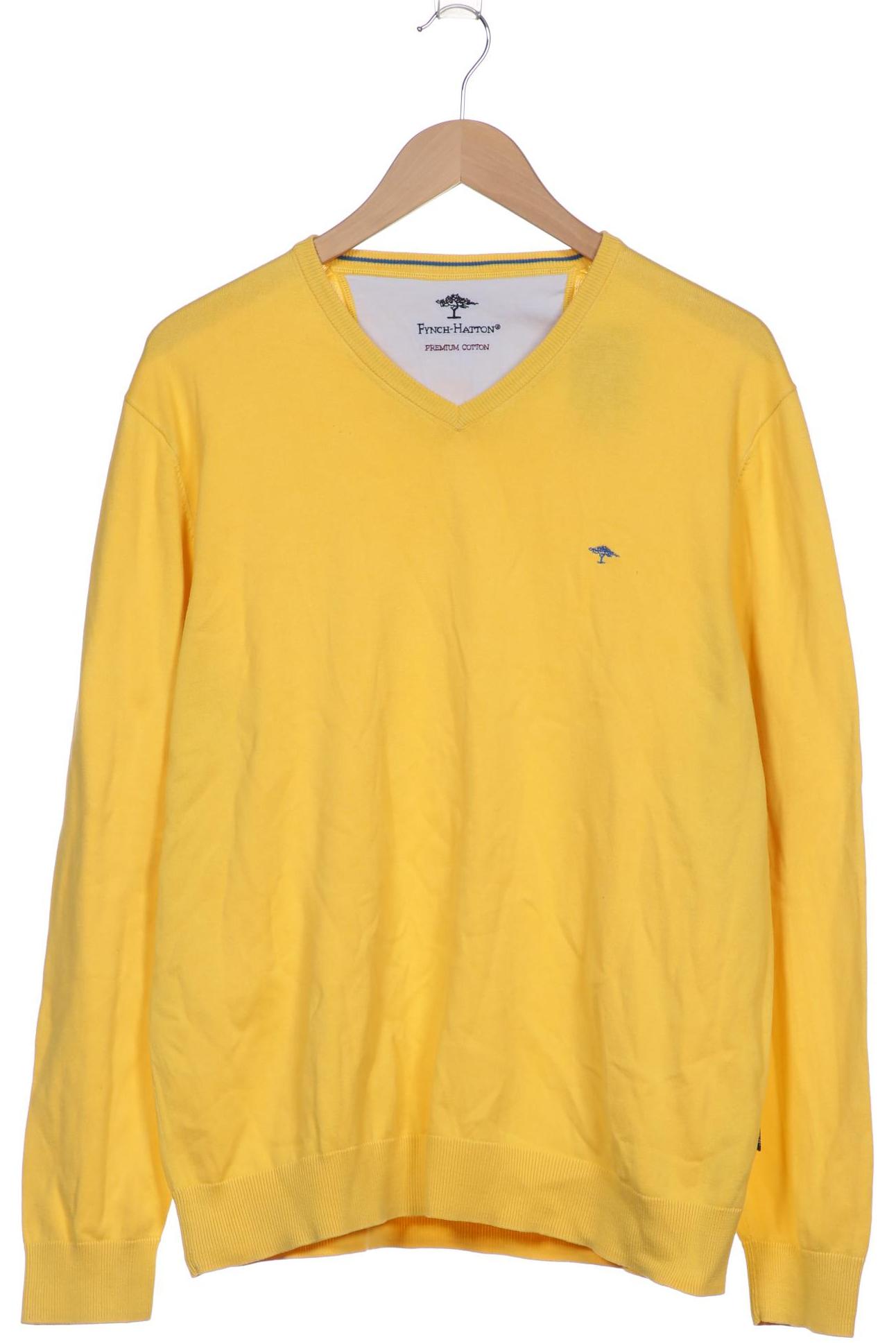 

Fynch Hatton Herren Pullover, gelb