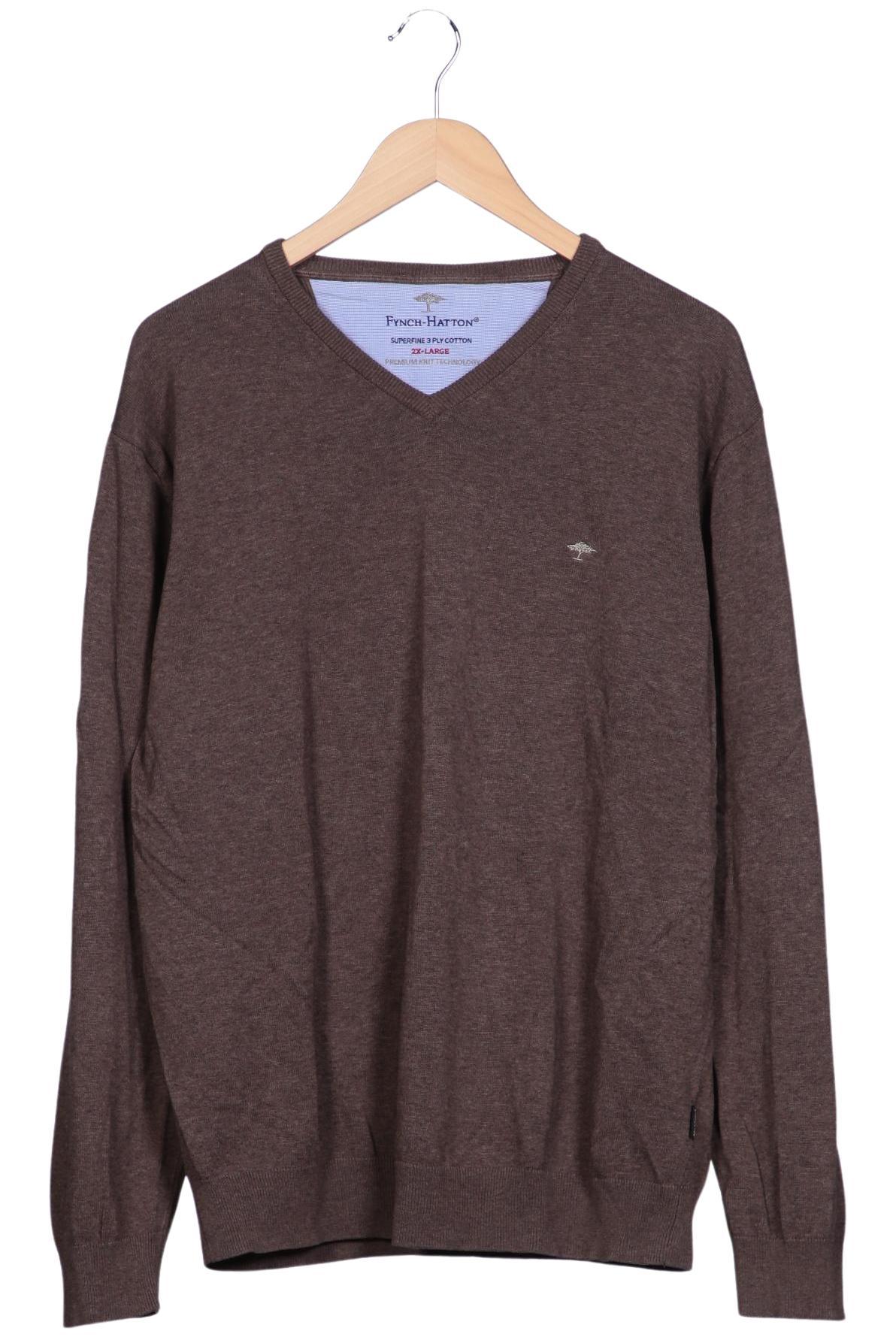 

Fynch Hatton Herren Pullover, braun, Gr. 56