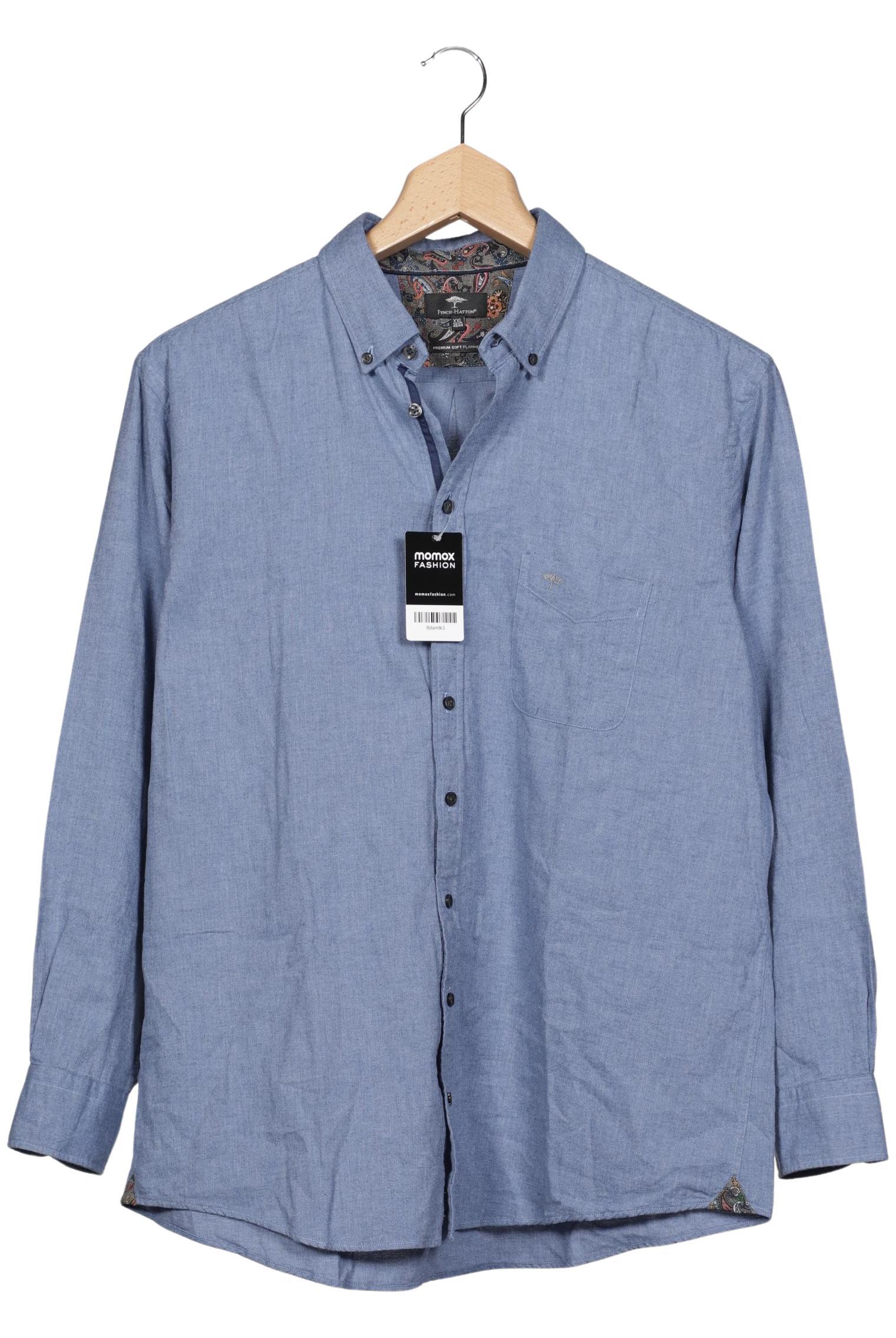 

Fynch Hatton Herren Hemd, blau, Gr. 56