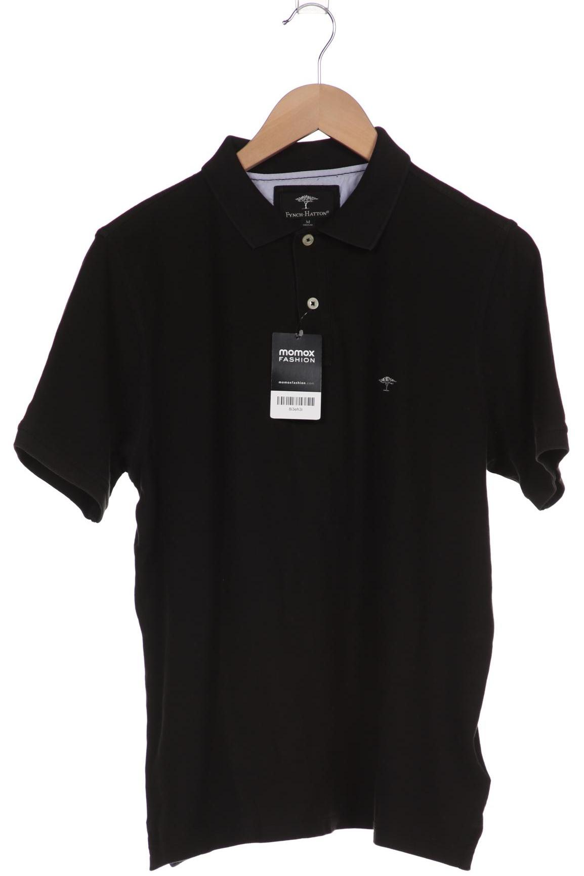 

Fynch Hatton Herren Poloshirt, schwarz