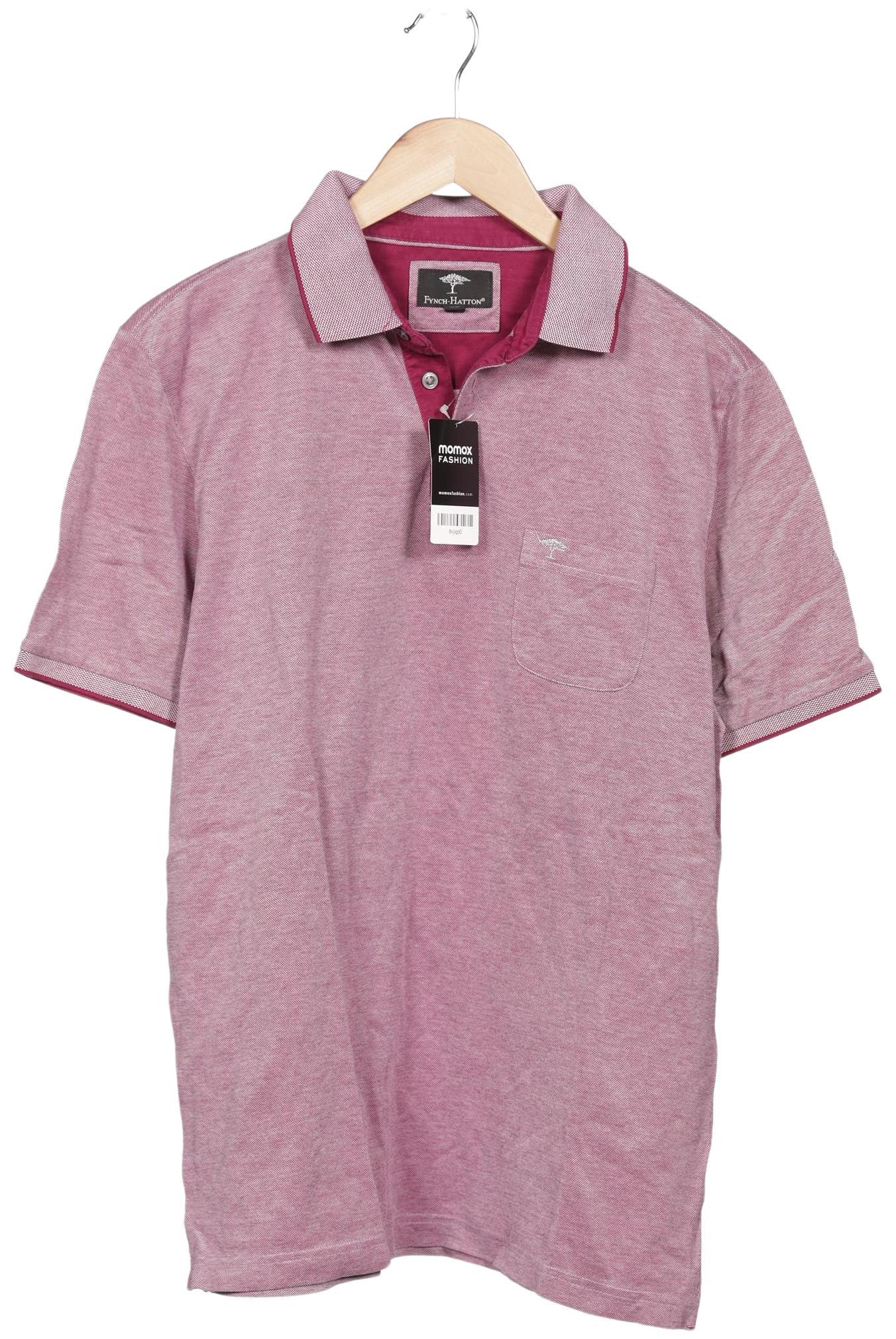 

Fynch Hatton Herren Poloshirt, pink, Gr. 52