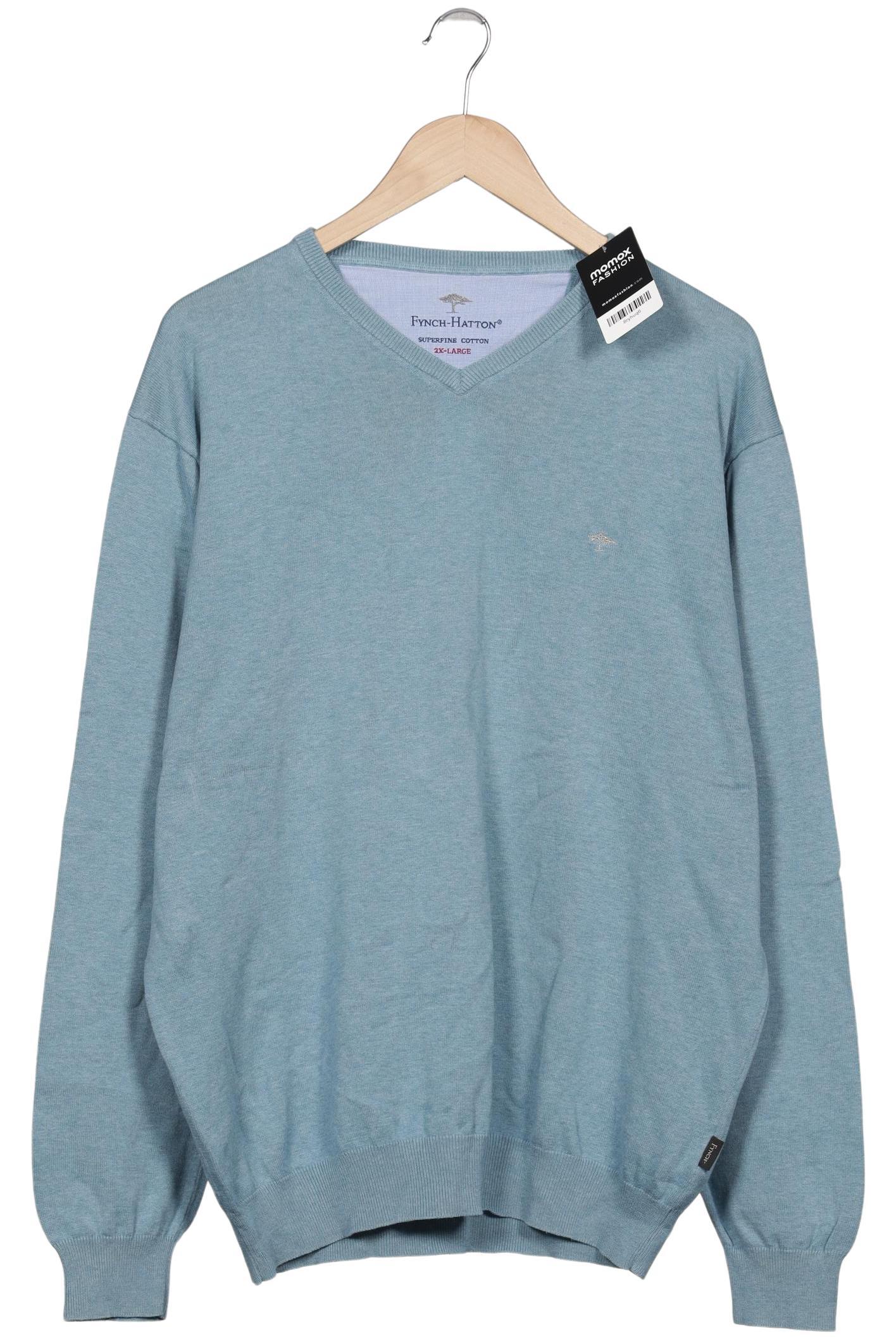 Thumbnail - Fynch Hatton Herren Pullover, hellblau, Gr. 56