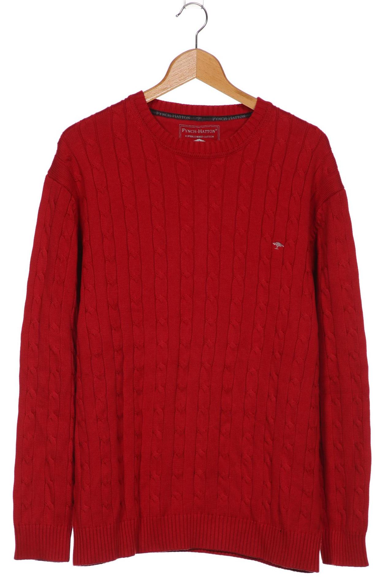 

Fynch Hatton Herren Pullover, rot
