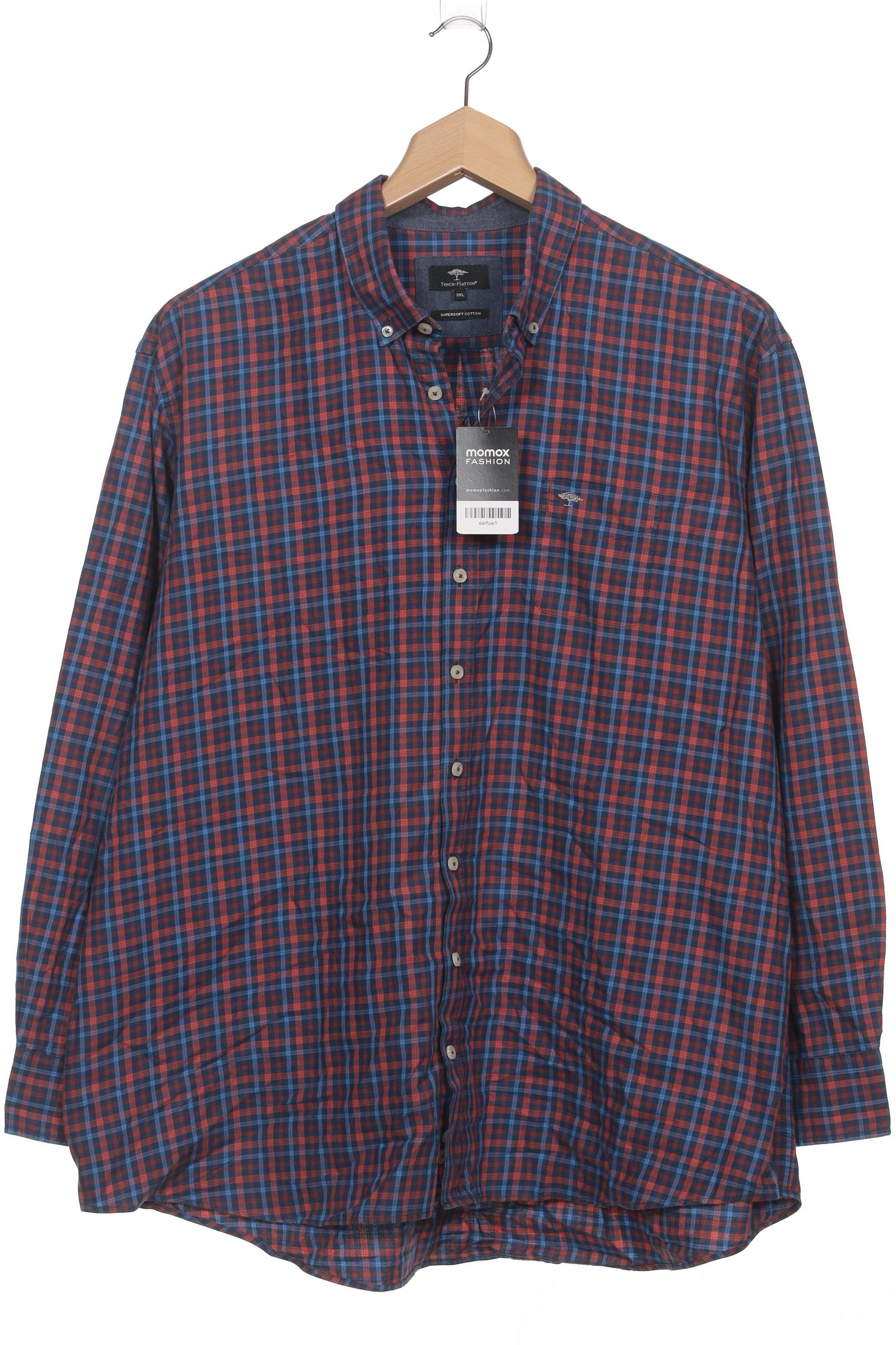 

Fynch Hatton Herren Hemd, blau, Gr. 58