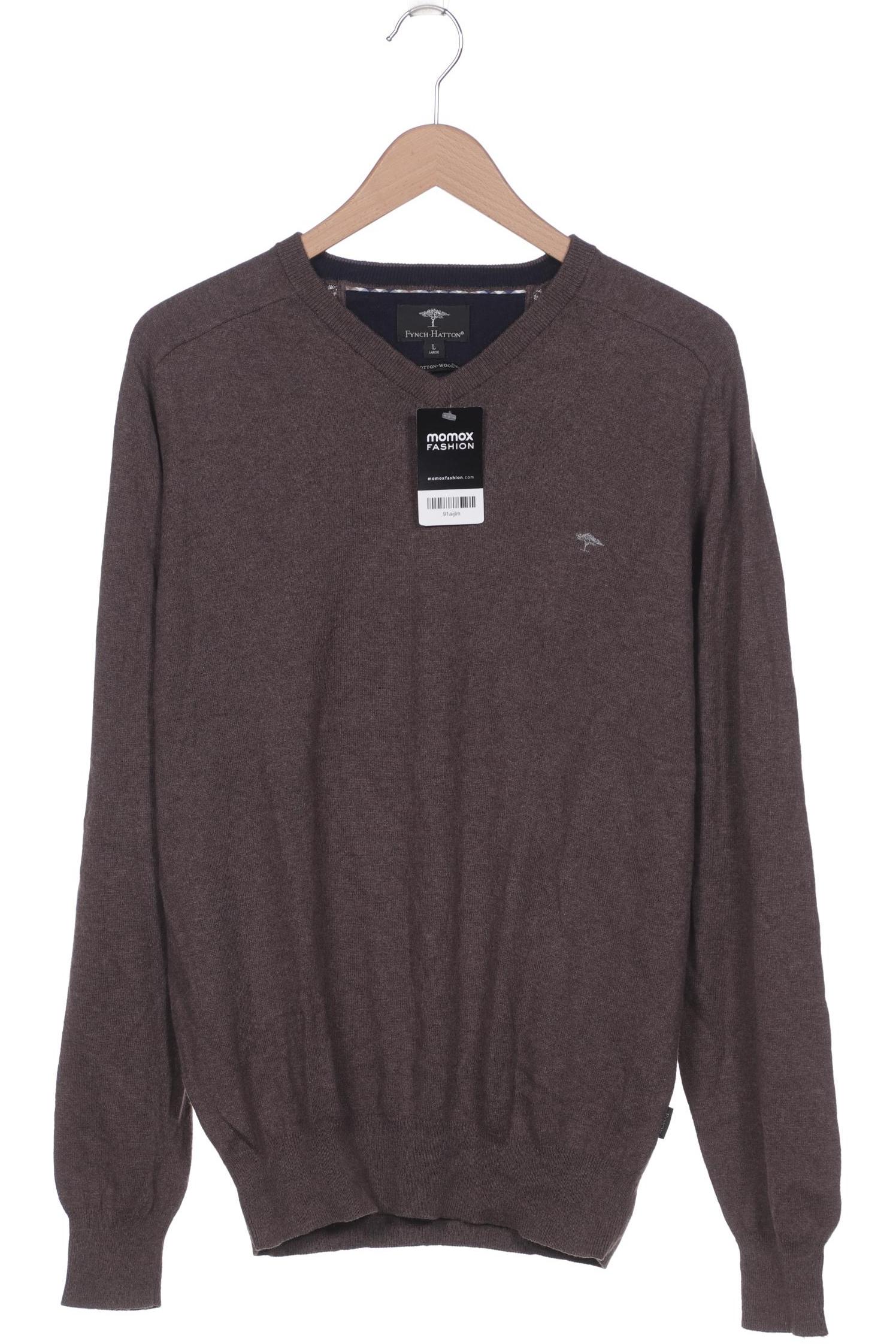 

Fynch Hatton Herren Pullover, braun
