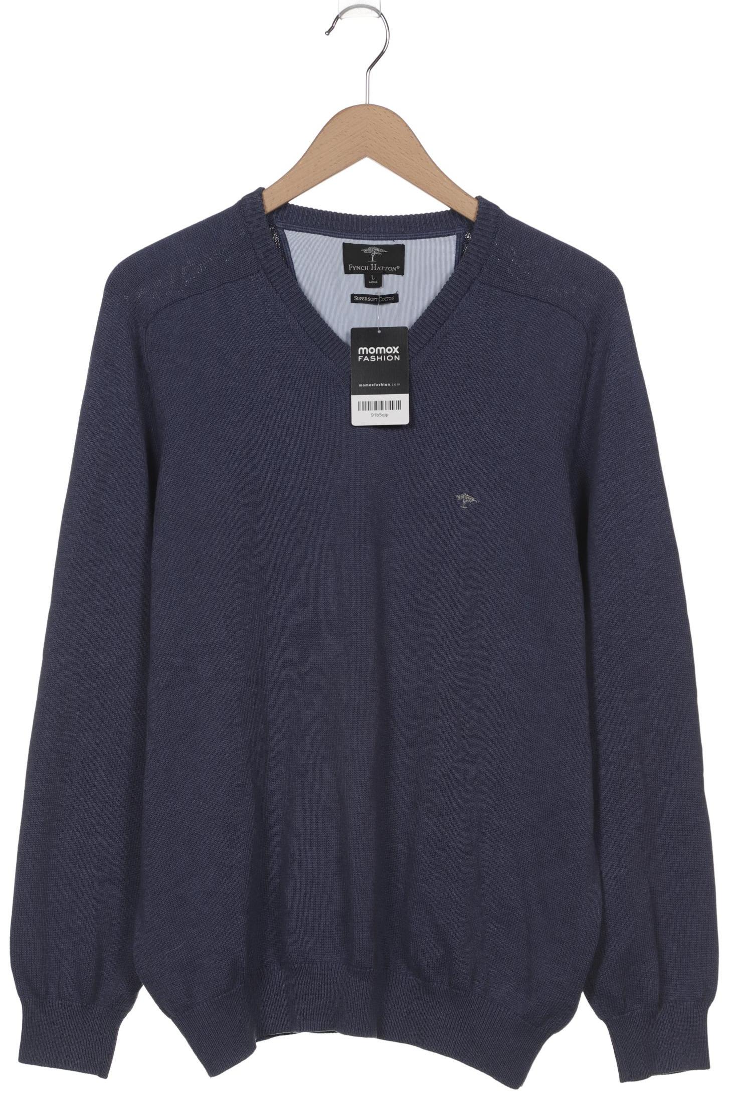 

Fynch Hatton Herren Pullover, marineblau, Gr. 52