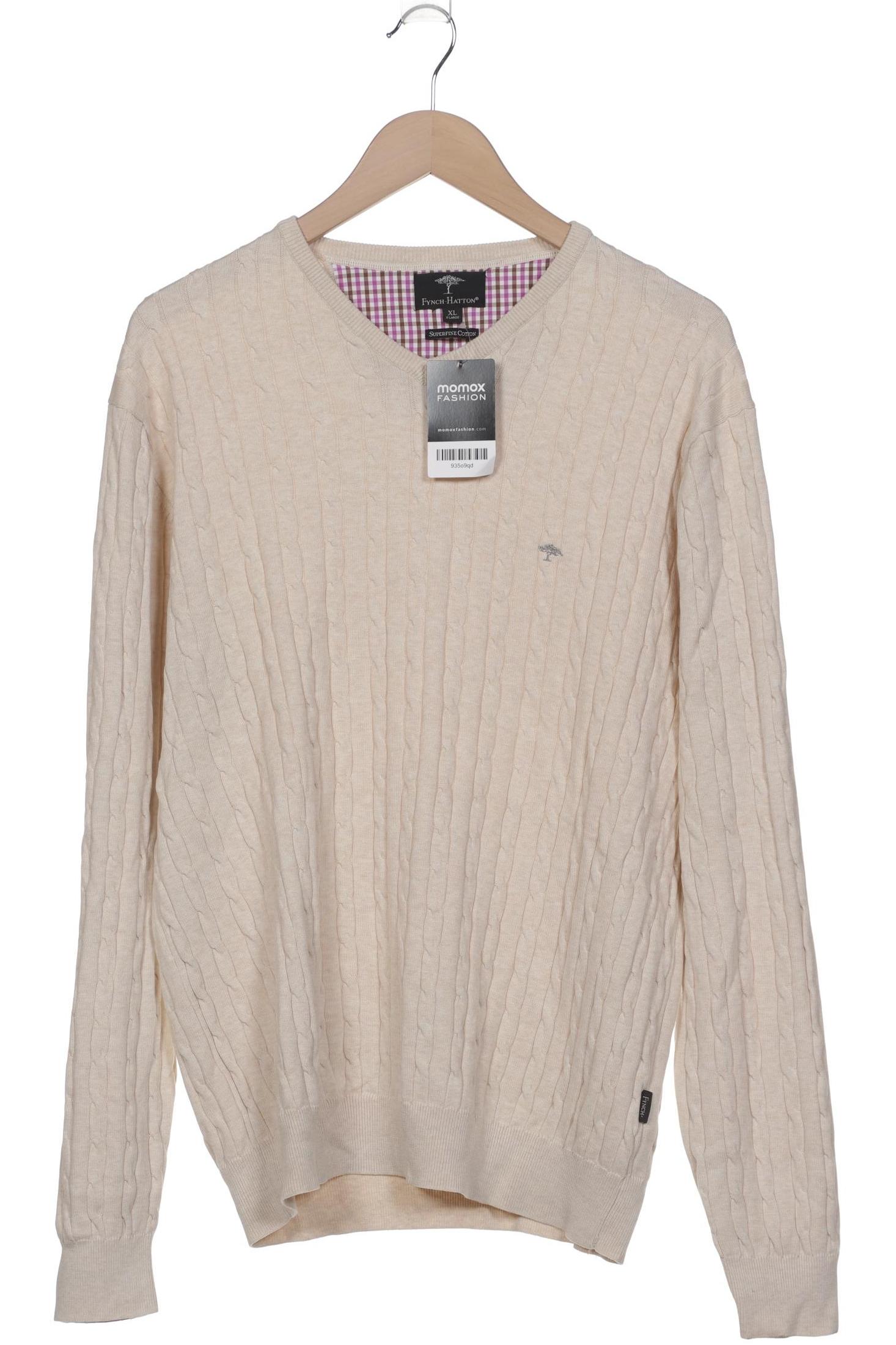 

Fynch Hatton Herren Pullover, beige, Gr. 54