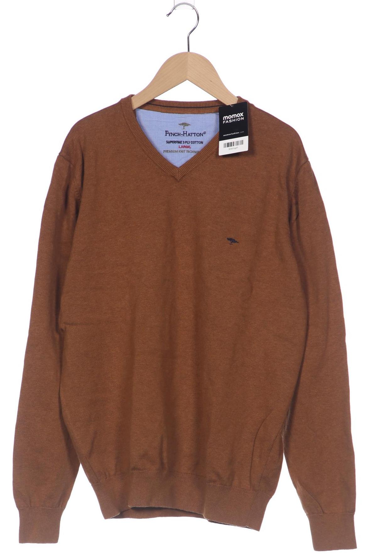 

Fynch Hatton Herren Pullover, braun, Gr. 52