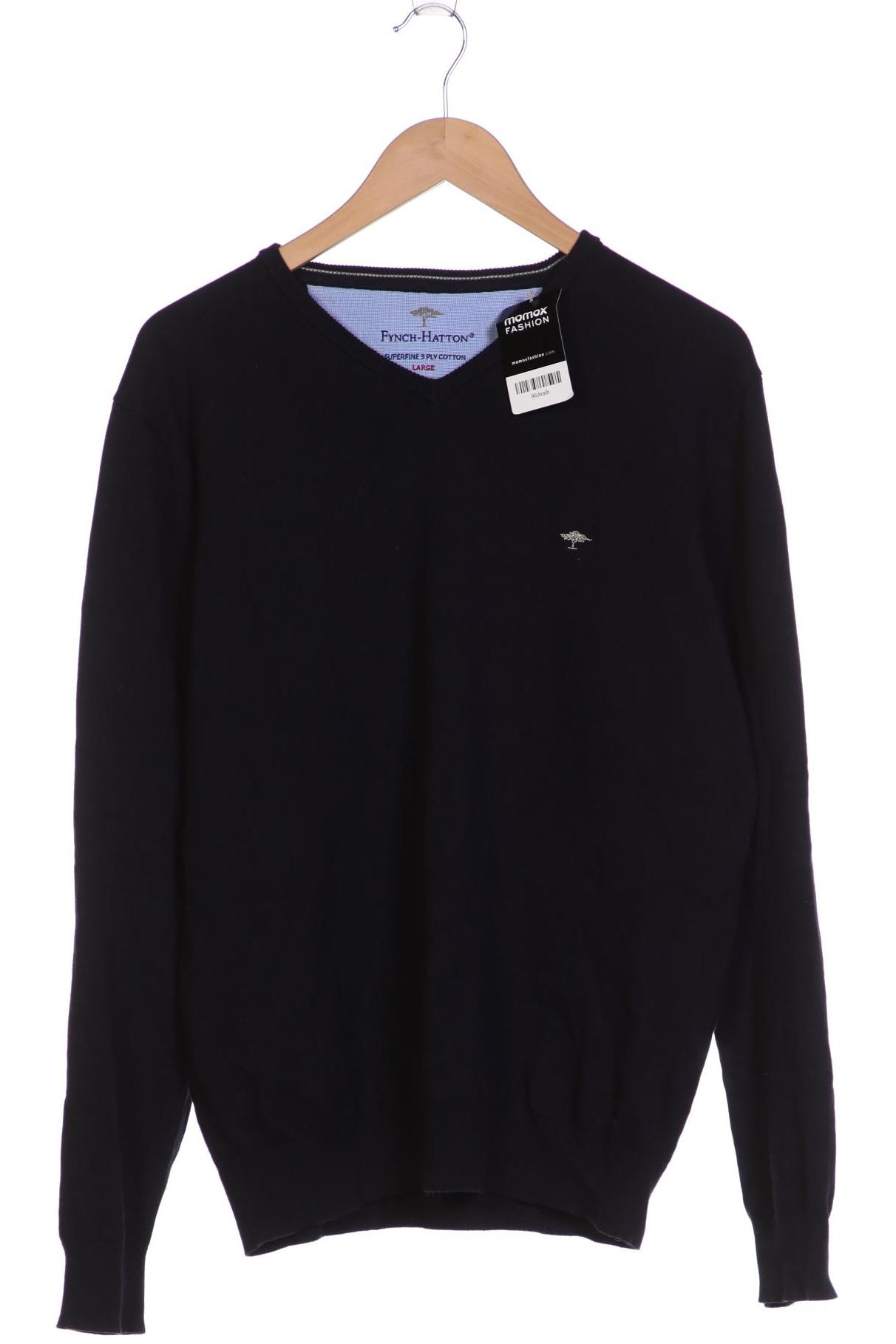 

Fynch Hatton Herren Pullover, marineblau