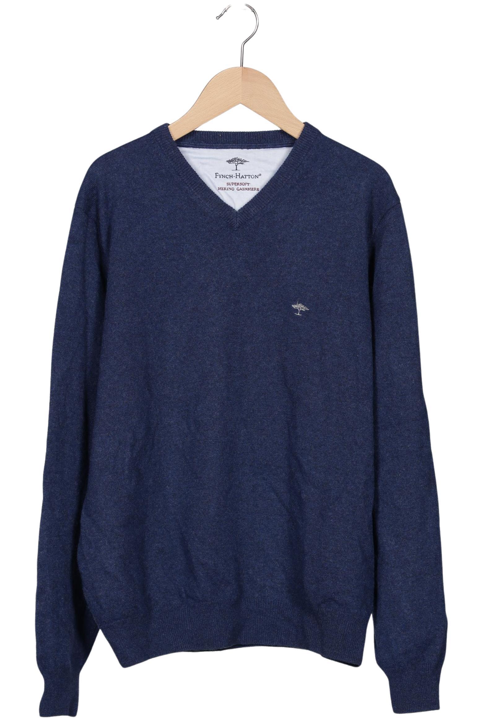 

Fynch Hatton Herren Pullover, marineblau, Gr. 48