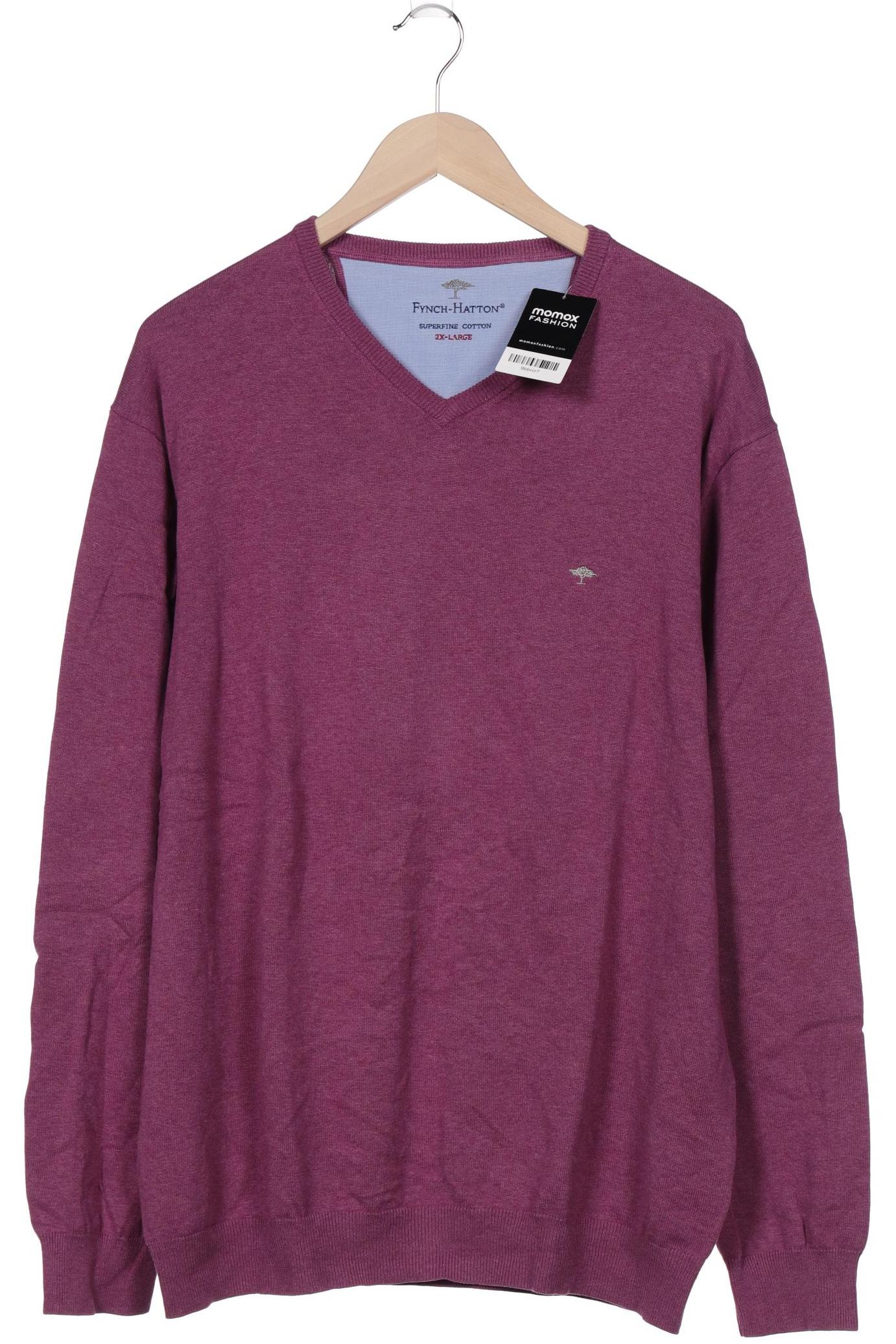 

Fynch Hatton Herren Pullover, flieder