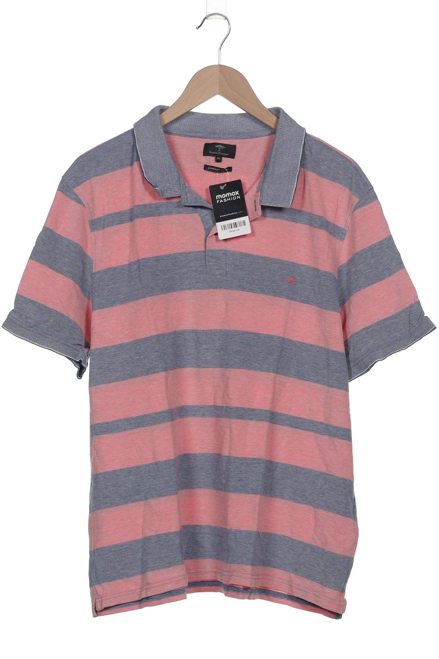 

Fynch Hatton Herren Poloshirt, pink, Gr. 56