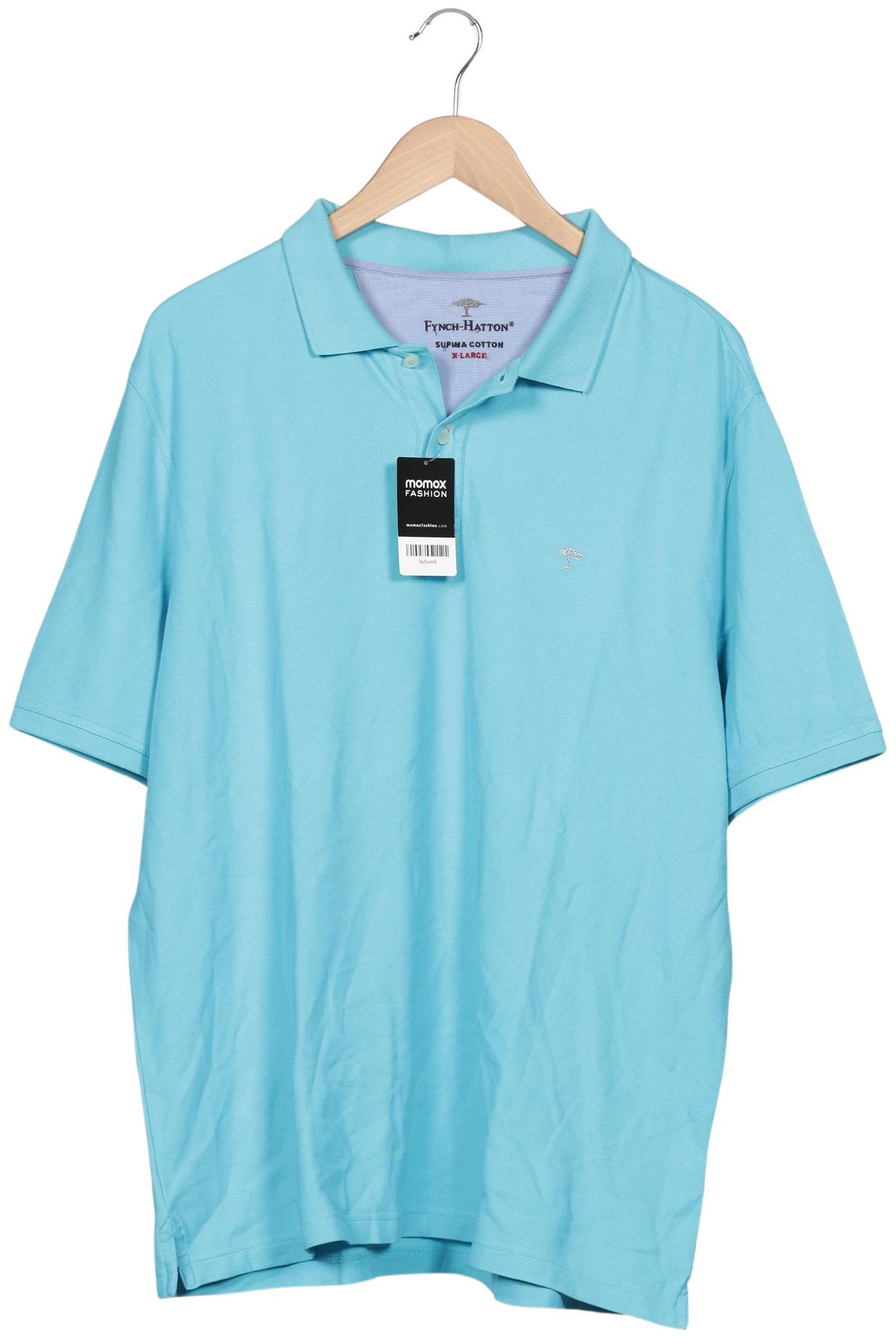 

Fynch Hatton Herren Poloshirt, blau, Gr. 54