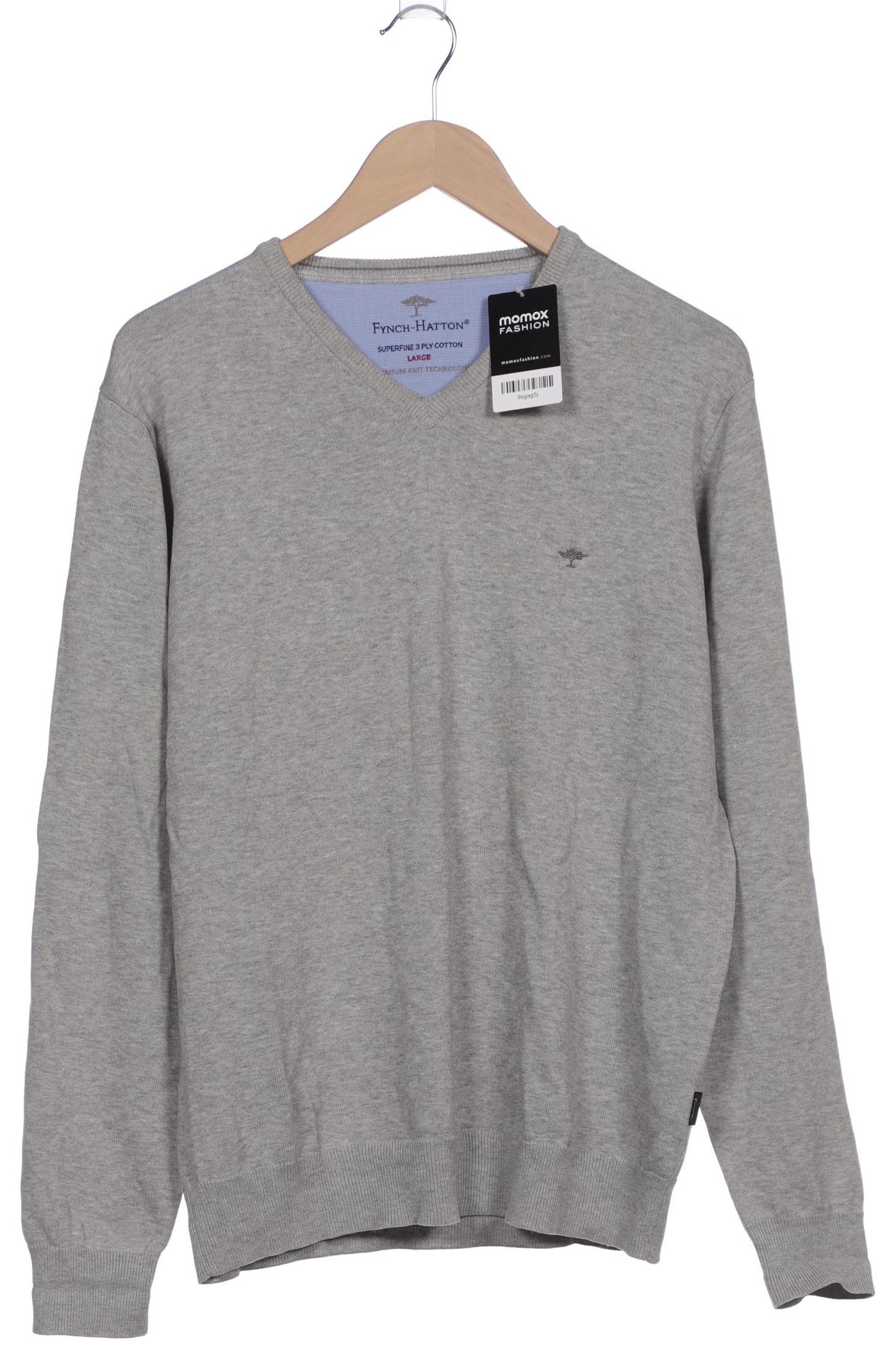 

Fynch Hatton Herren Pullover, grau, Gr. 52