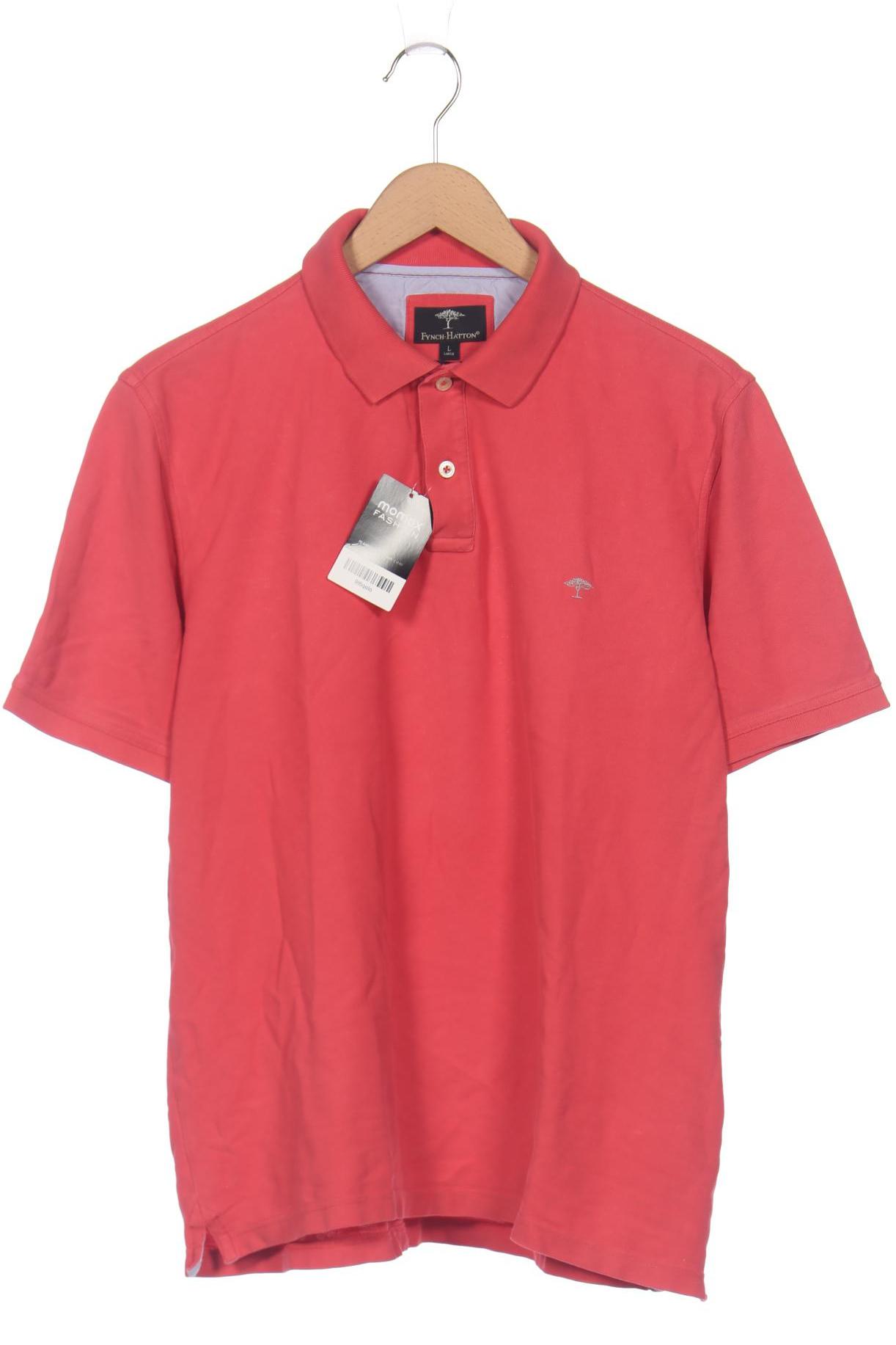 

Fynch Hatton Herren Poloshirt, pink, Gr. 52