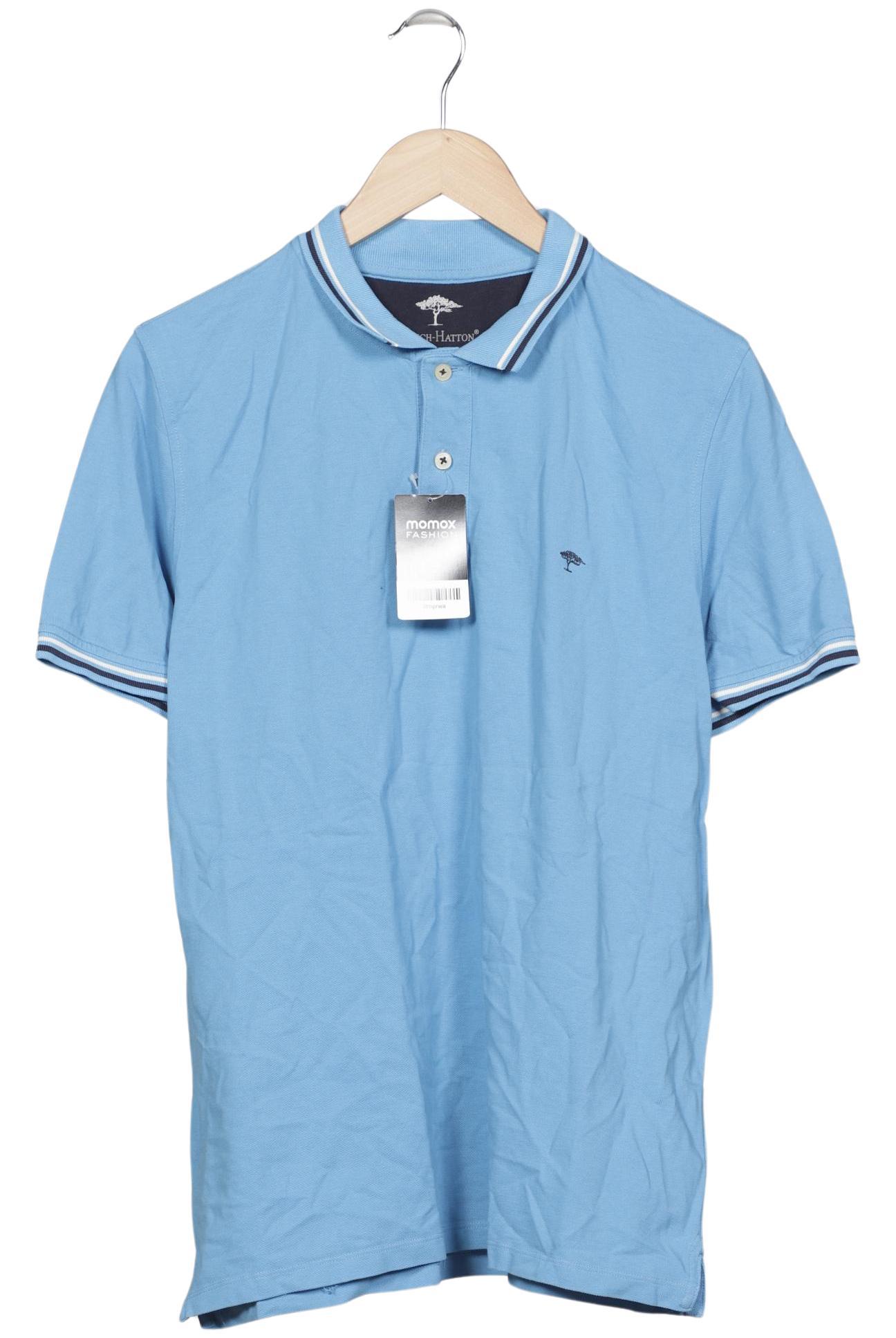 Thumbnail - Fynch Hatton Herren Poloshirt, hellblau, Gr. 52