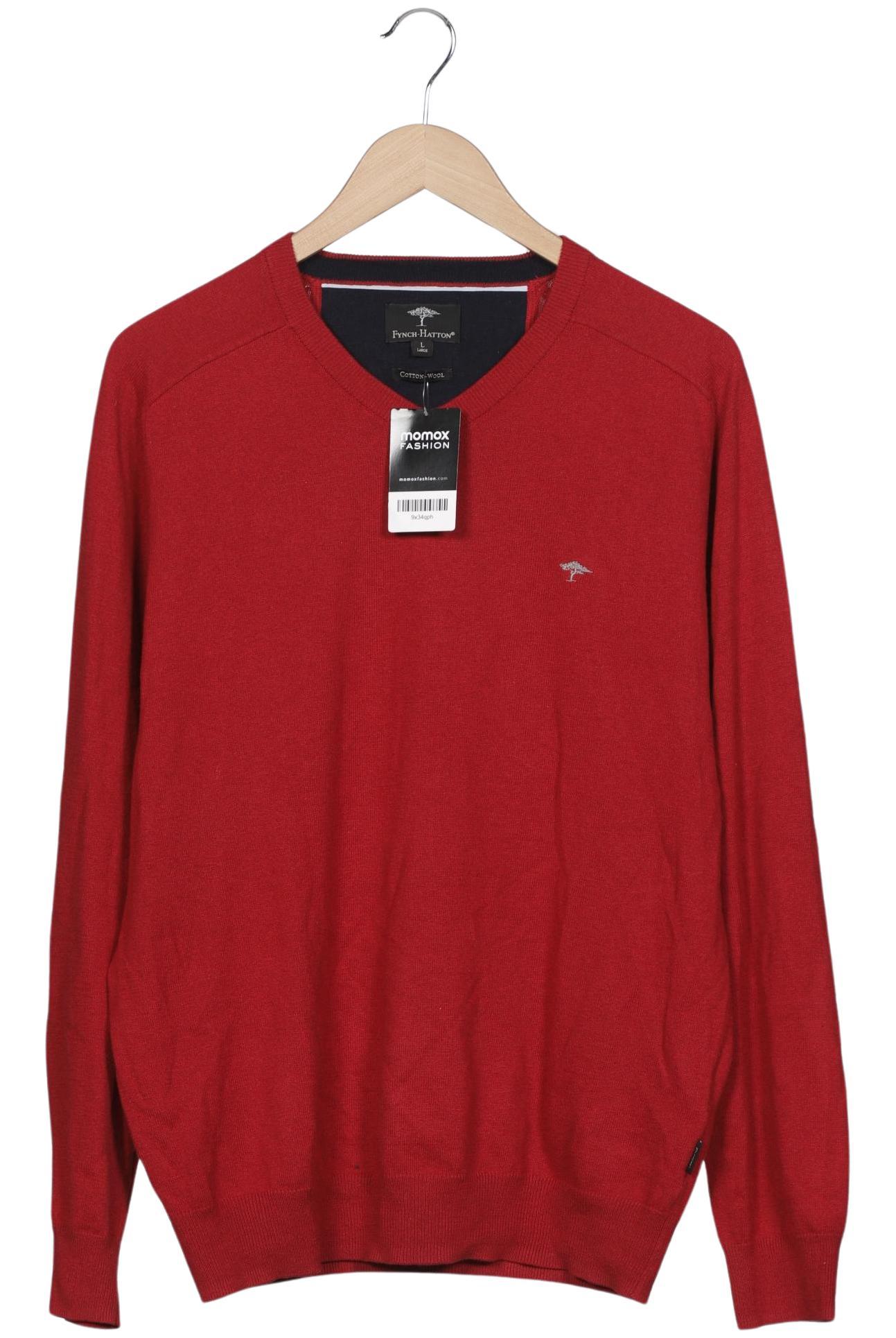 

Fynch Hatton Herren Pullover, rot, Gr. 52