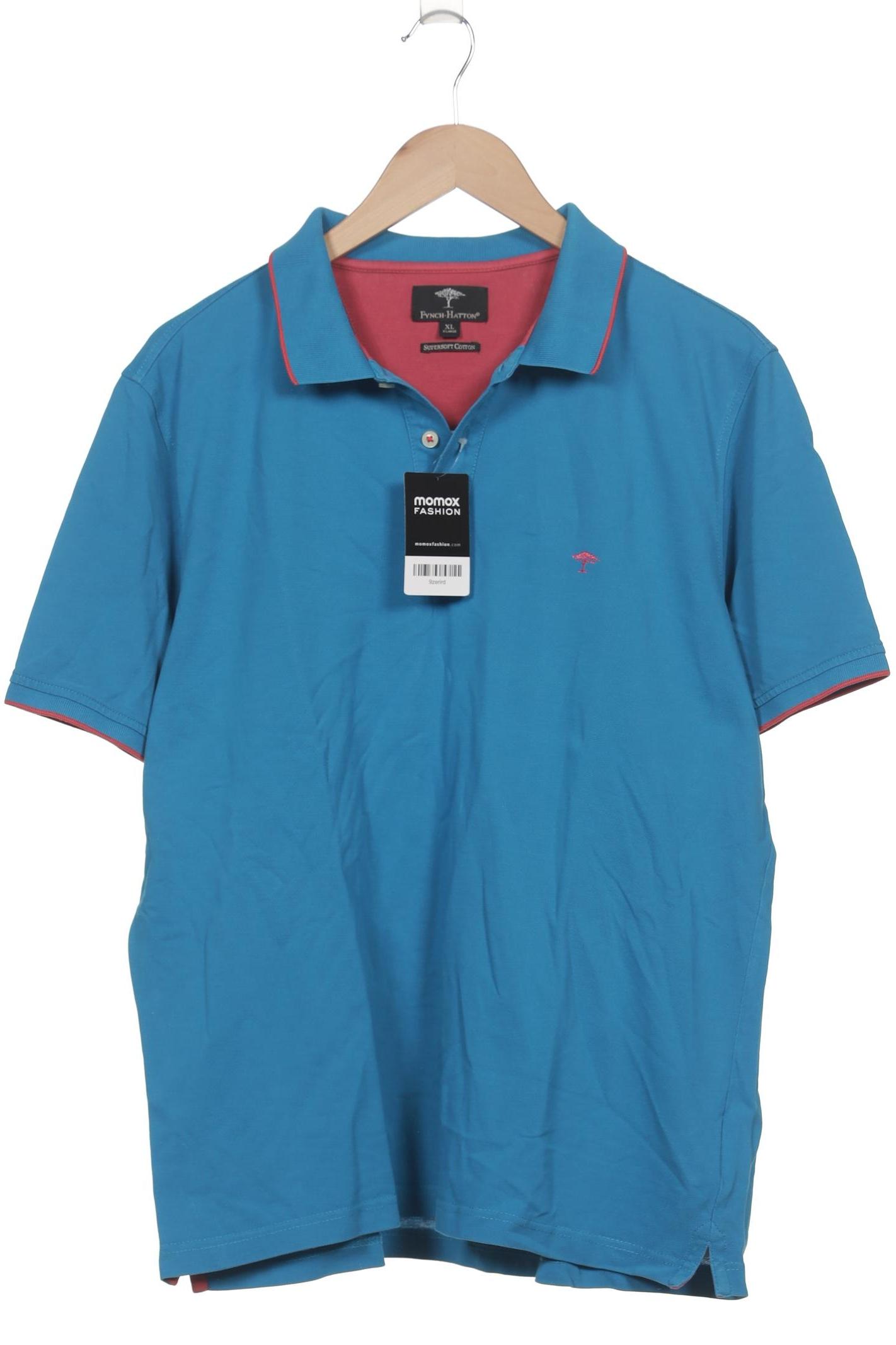

Fynch Hatton Herren Poloshirt, blau, Gr. 54