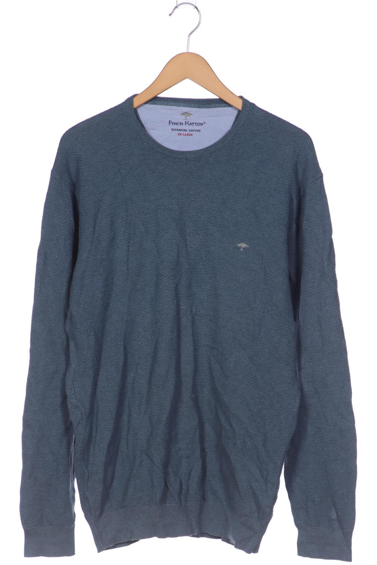 

Fynch Hatton Herren Pullover, blau, Gr. 56