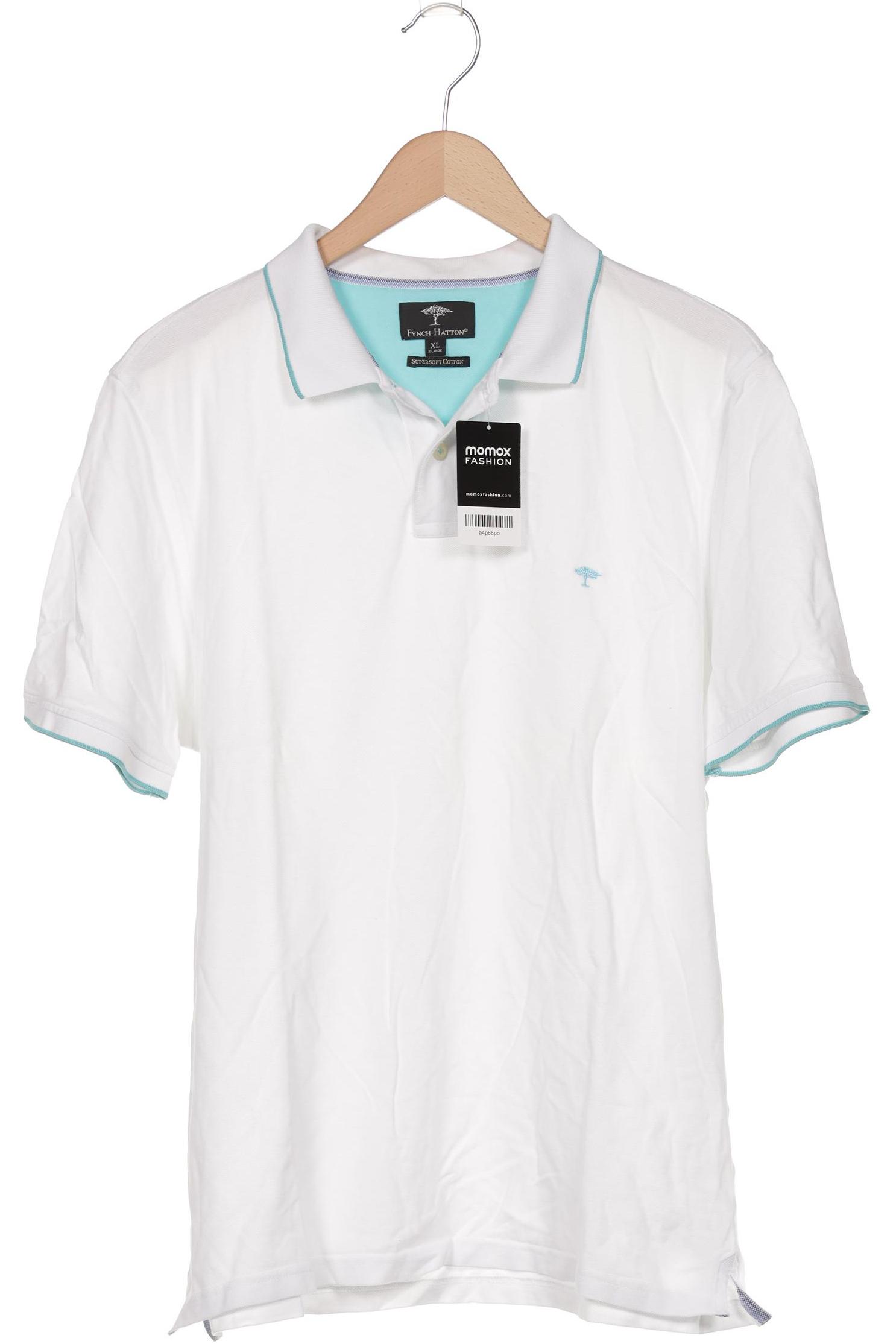 

Fynch Hatton Herren Poloshirt, weiß, Gr. 54