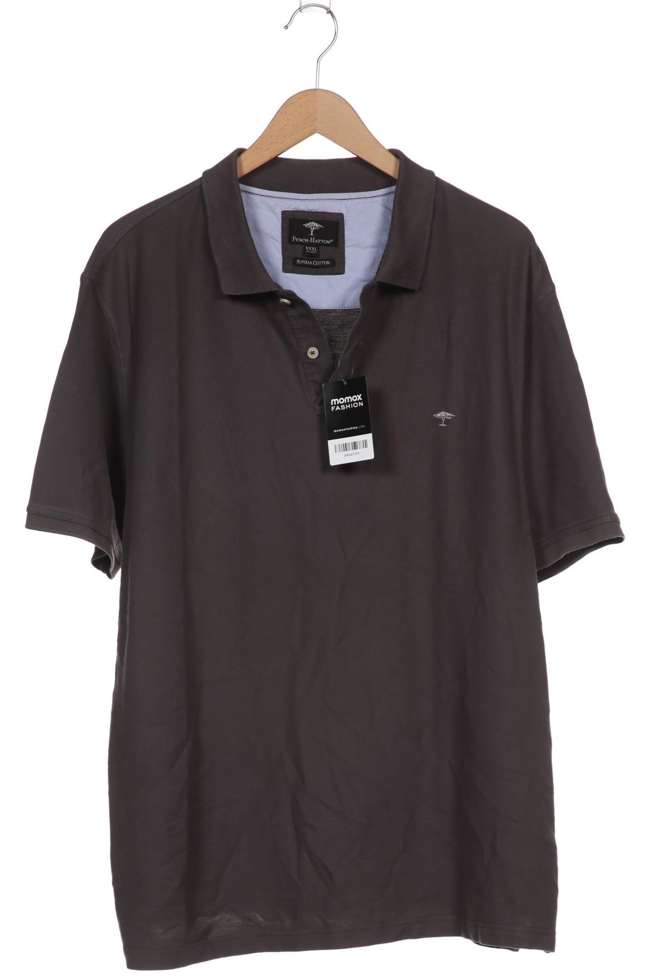 

Fynch Hatton Herren Poloshirt, grau