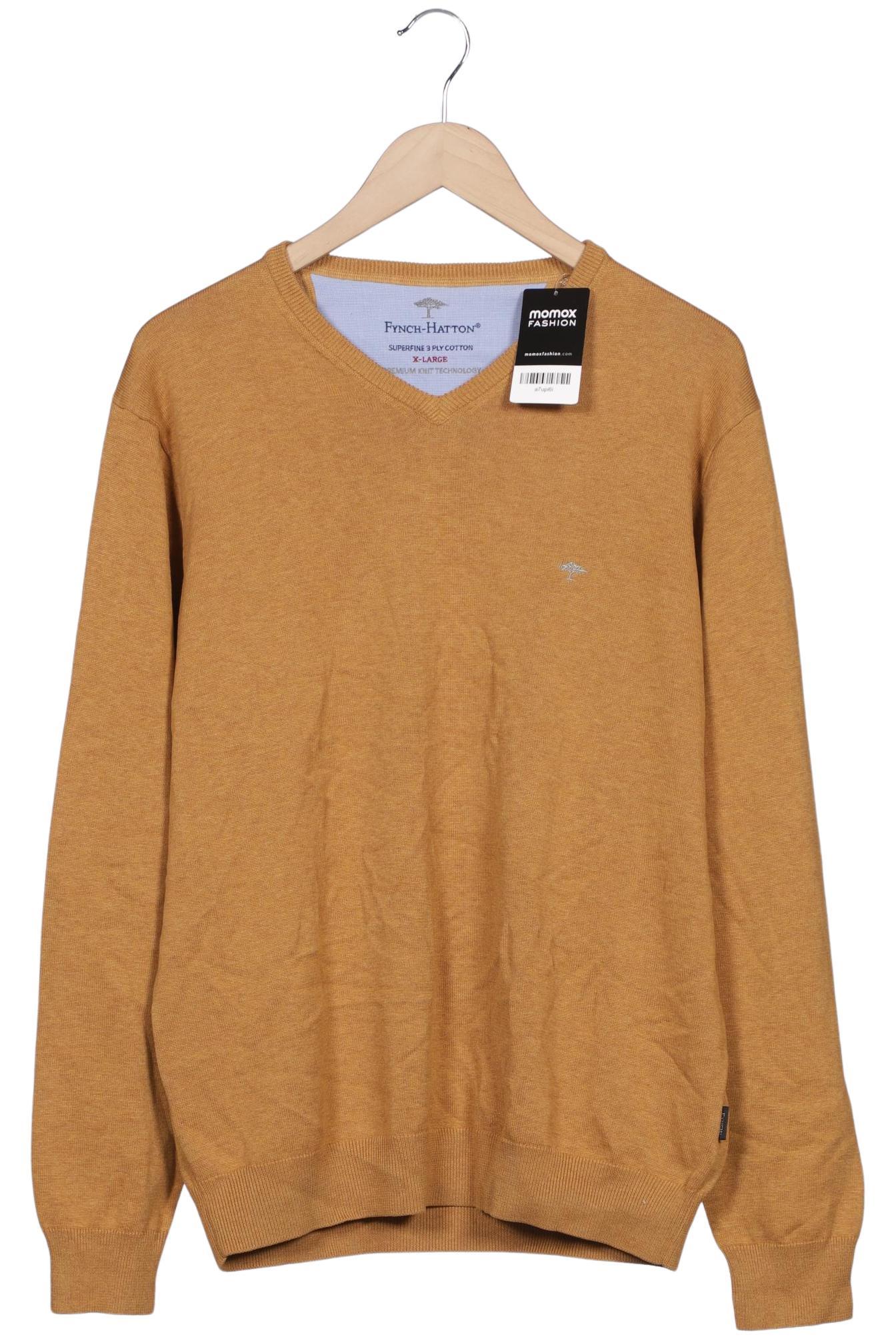 

Fynch Hatton Herren Pullover, gelb, Gr. 54